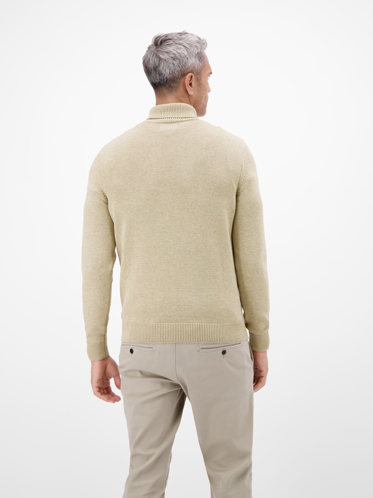 LERROS Rollkragenpullover »Stylischer Rollkragenpullover - modisch gemustert«