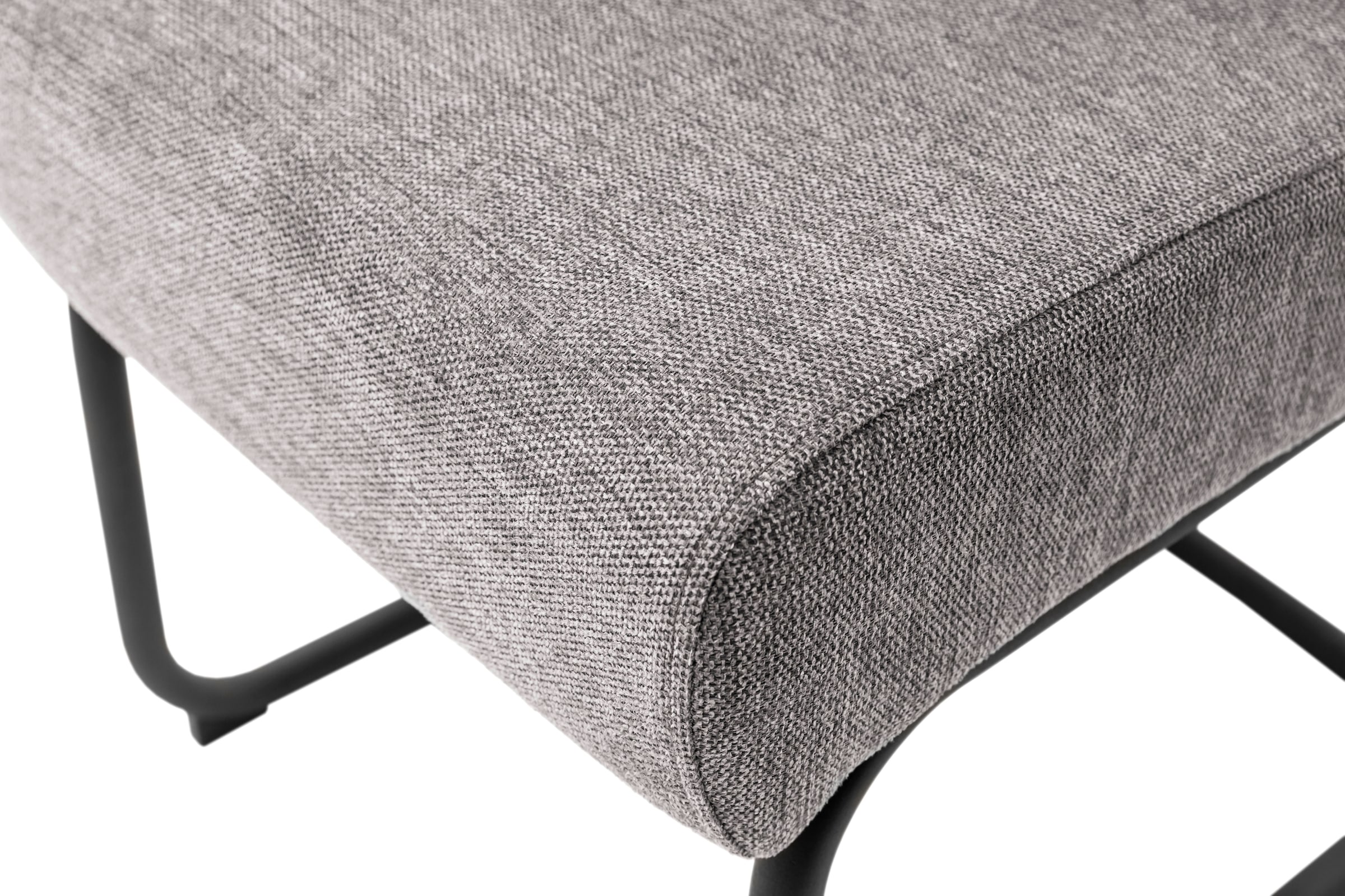 MCA furniture Esszimmerstuhl »AMERY«, Chenilleoptik, (2er-Set), Taschenfederkern, Belastbarkeit 150 kg, Sitzhöhe ca. 49 cm