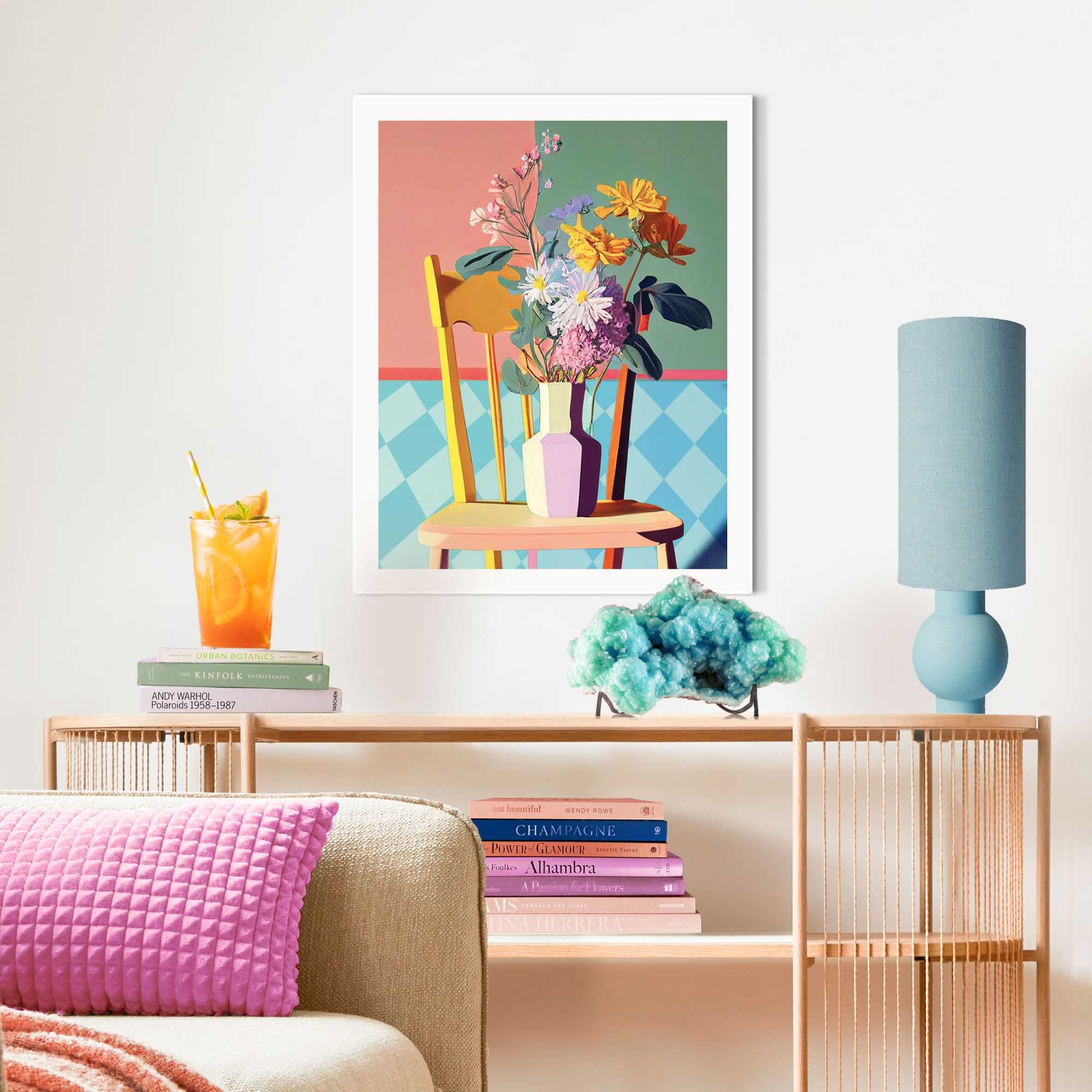 Reinders Poster "Floral Chair" günstig online kaufen