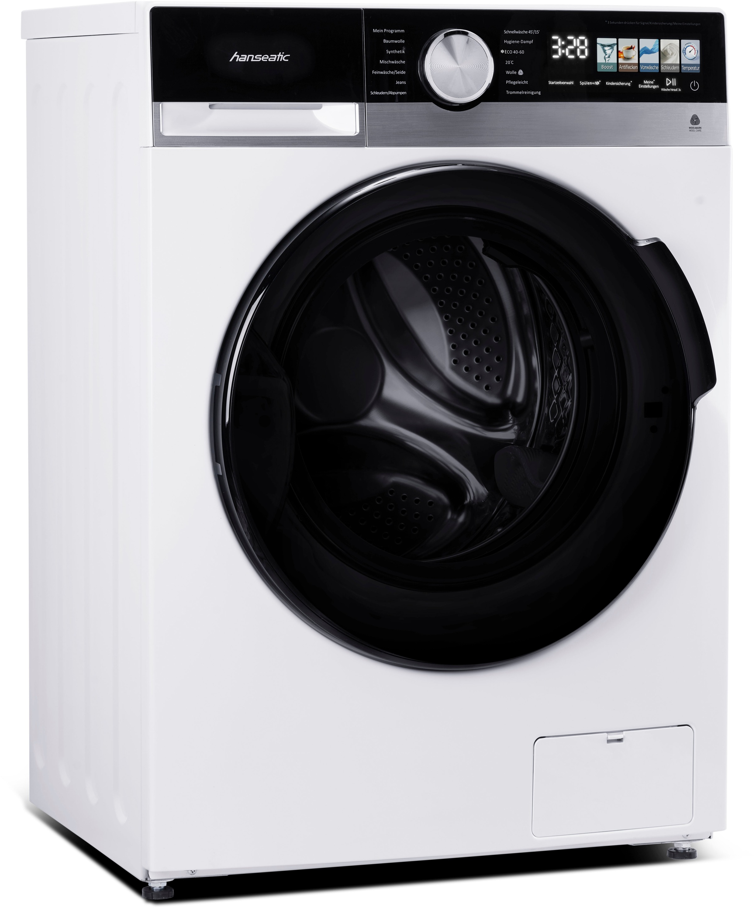 Hanseatic Waschmaschine "HWMM5814A3" 8 kg 1400 U/min Touch-Farbdisplay, Sch günstig online kaufen