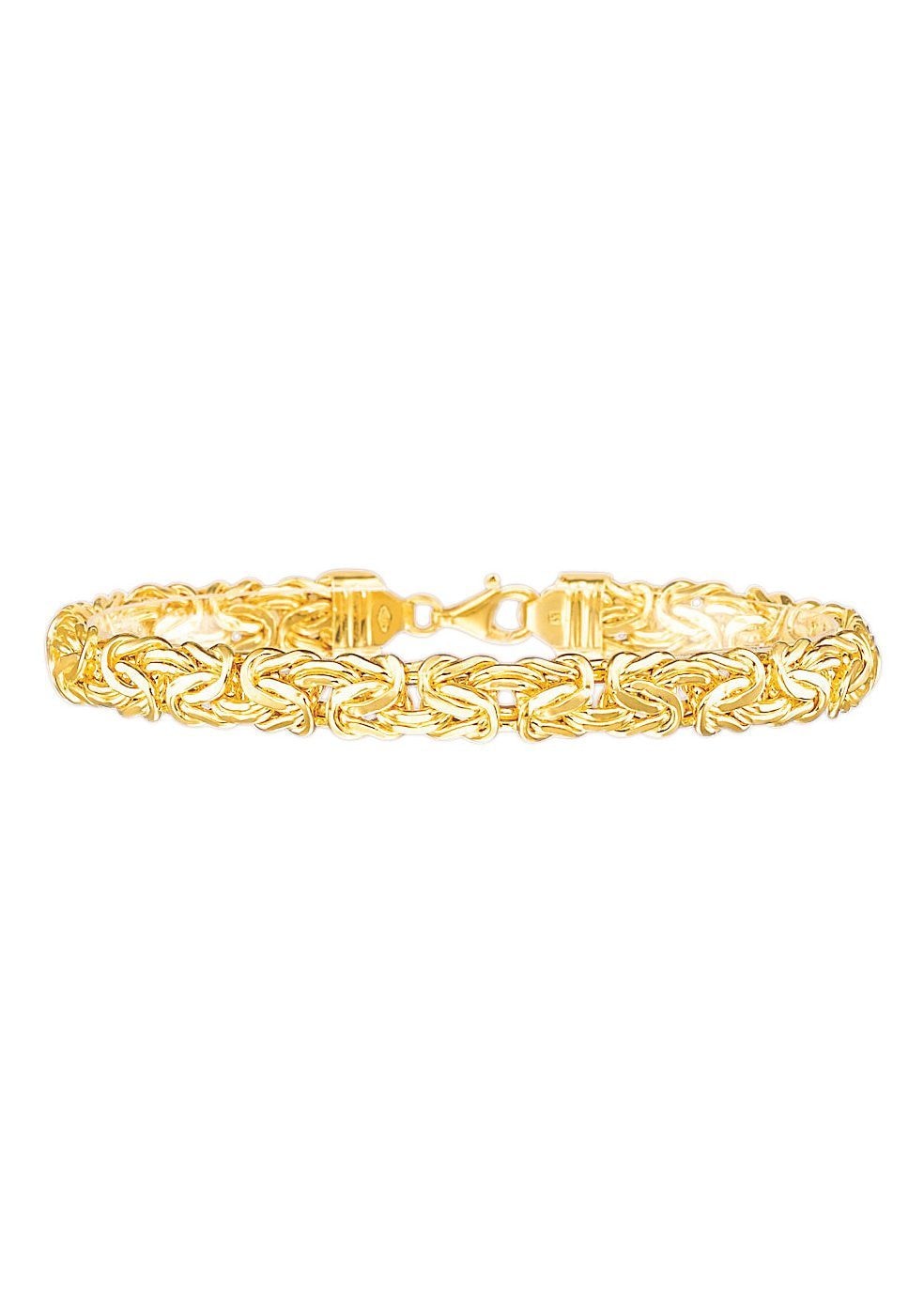 Königsarmband »Schmuck Geschenk Gold 585 Armschmuck Armkette Goldarmband Königskette«