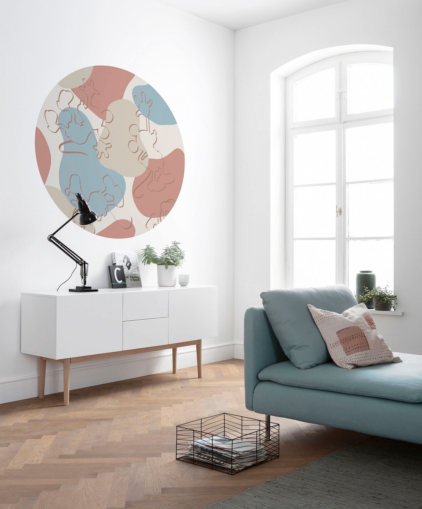 Komar Wandtattoo "selbstklebendes Vlies - Mickey Terra Bubbles - Größe 125 günstig online kaufen