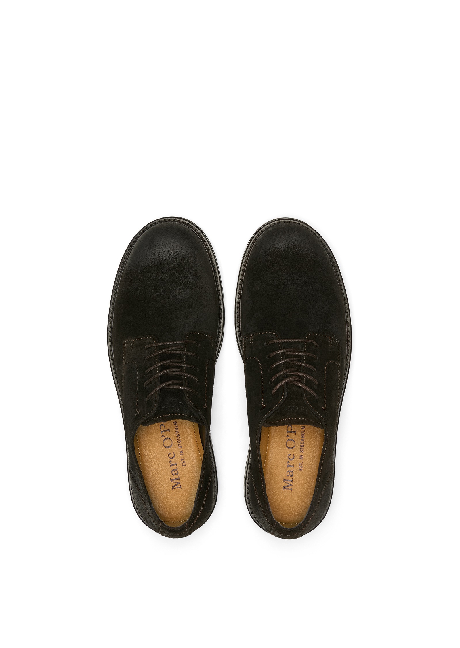 Marc O'Polo Schlupfboots »aus geöltem Veloursleder«
