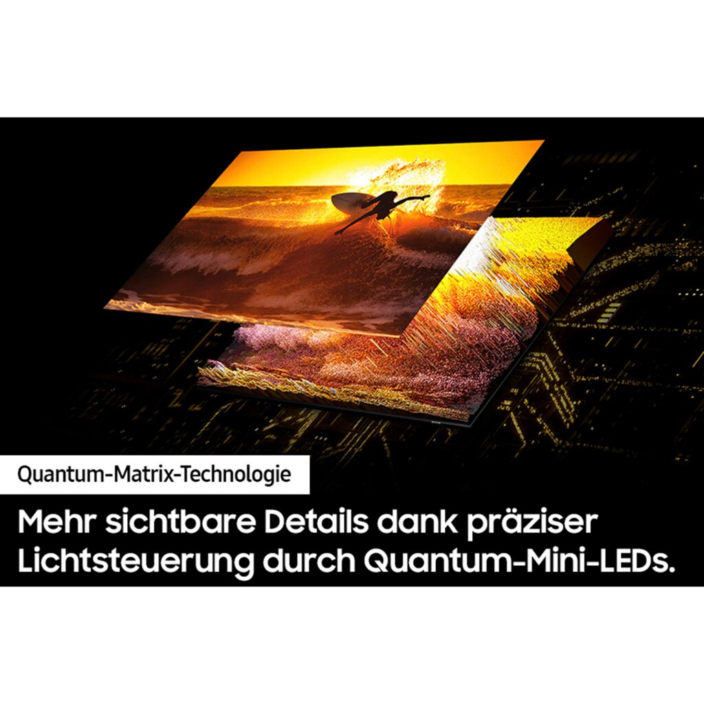 Samsung QLED-Fernseher »GQ75QN90DAT«, 189 cm/75 Zoll, 4K Ultra HD, Smart-TV