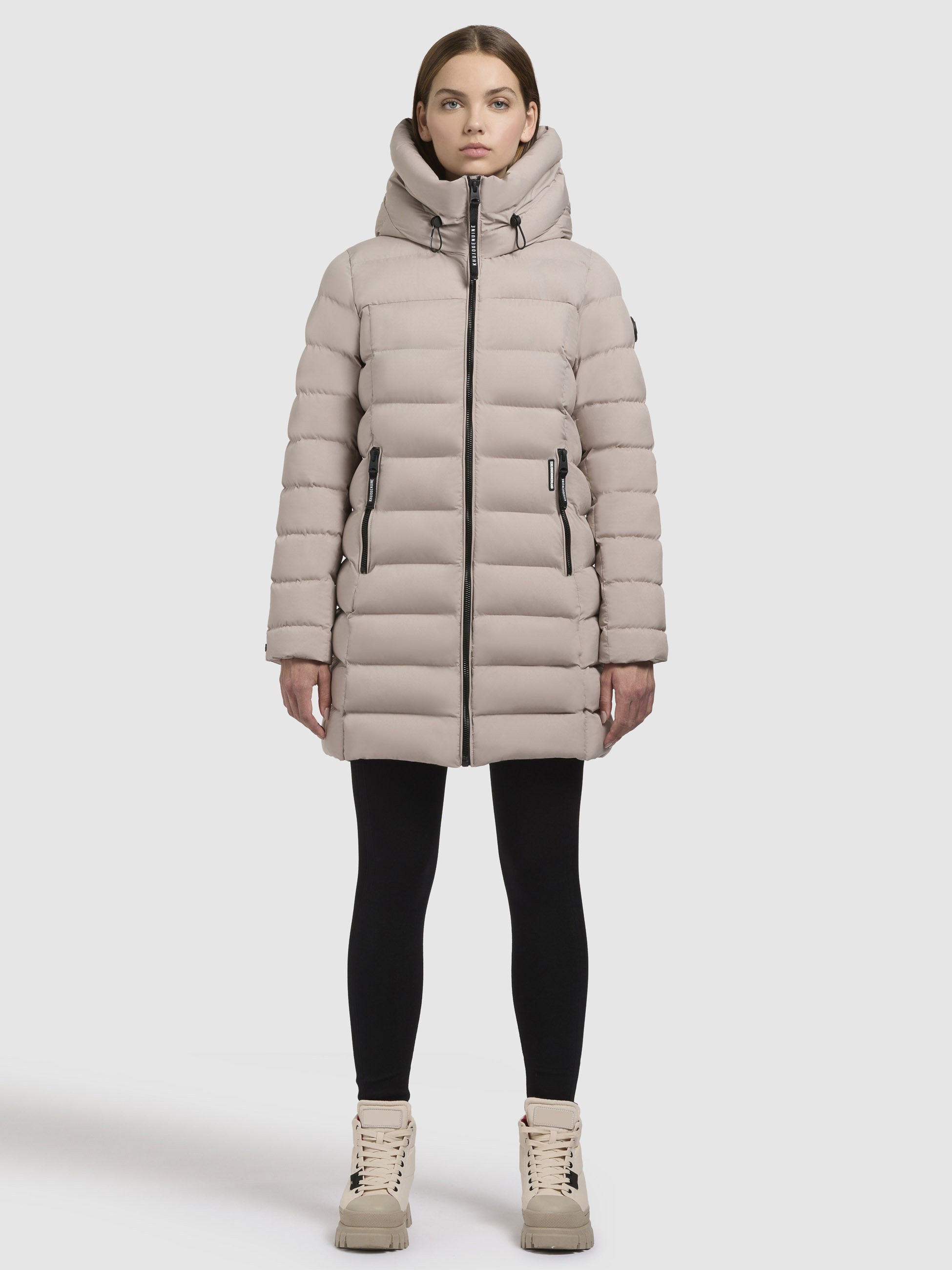 khujo Steppjacke "NEKAR" mit Kapuze günstig online kaufen