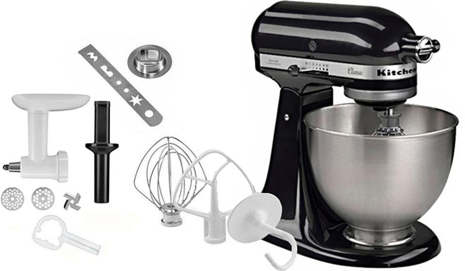 KitchenAid Küchenmaschine »5K45SSEOB ONYX BLACK« ...