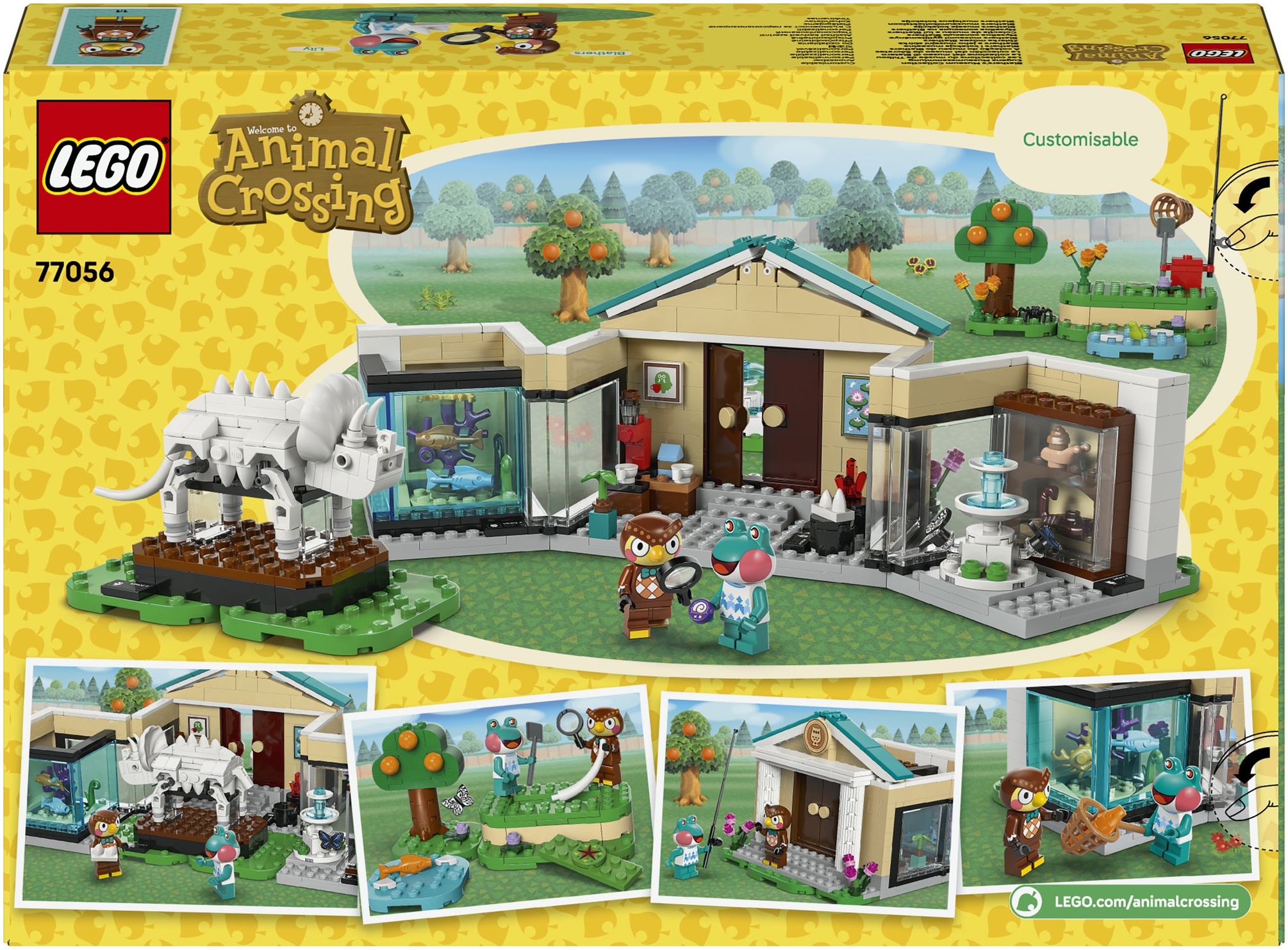 LEGO® Konstruktionsspielsteine »Eugens Museumssammlung (77056), LEGO Animal Crossing« Made in Europe