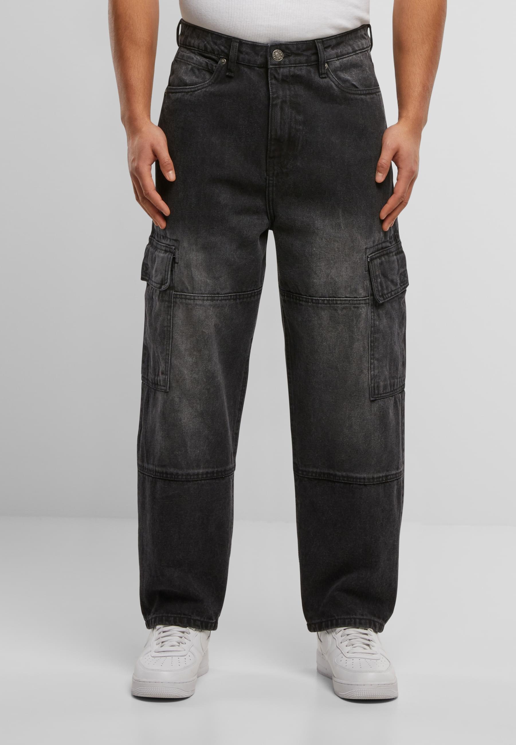 URBAN CLASSICS Bequeme Jeans »Urban Classics Tapered Heavy Ounce Baggy Cargo Jeans«