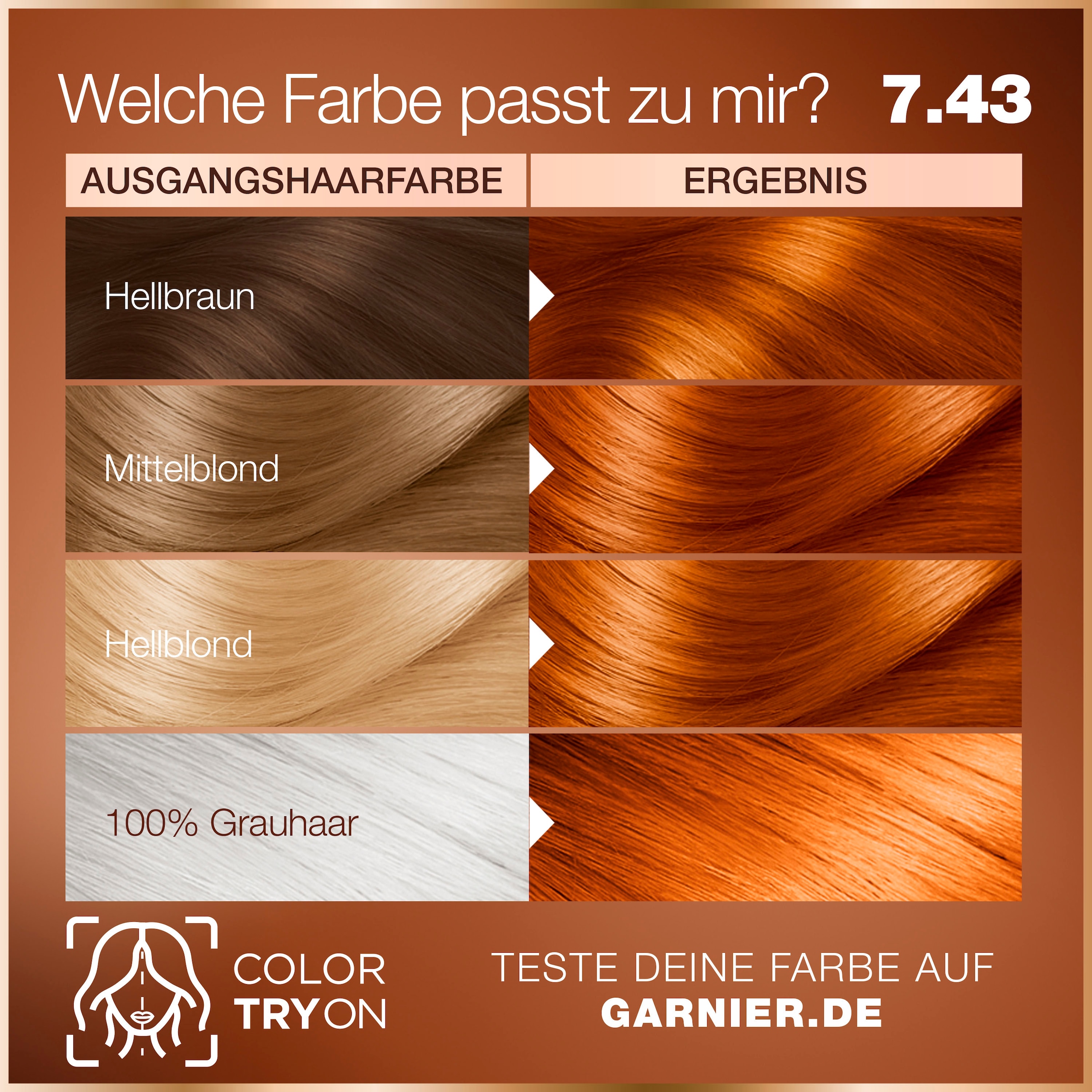 GARNIER Coloration »Garnier GOOD BAUR | Haarfarbe« Dauerhafte