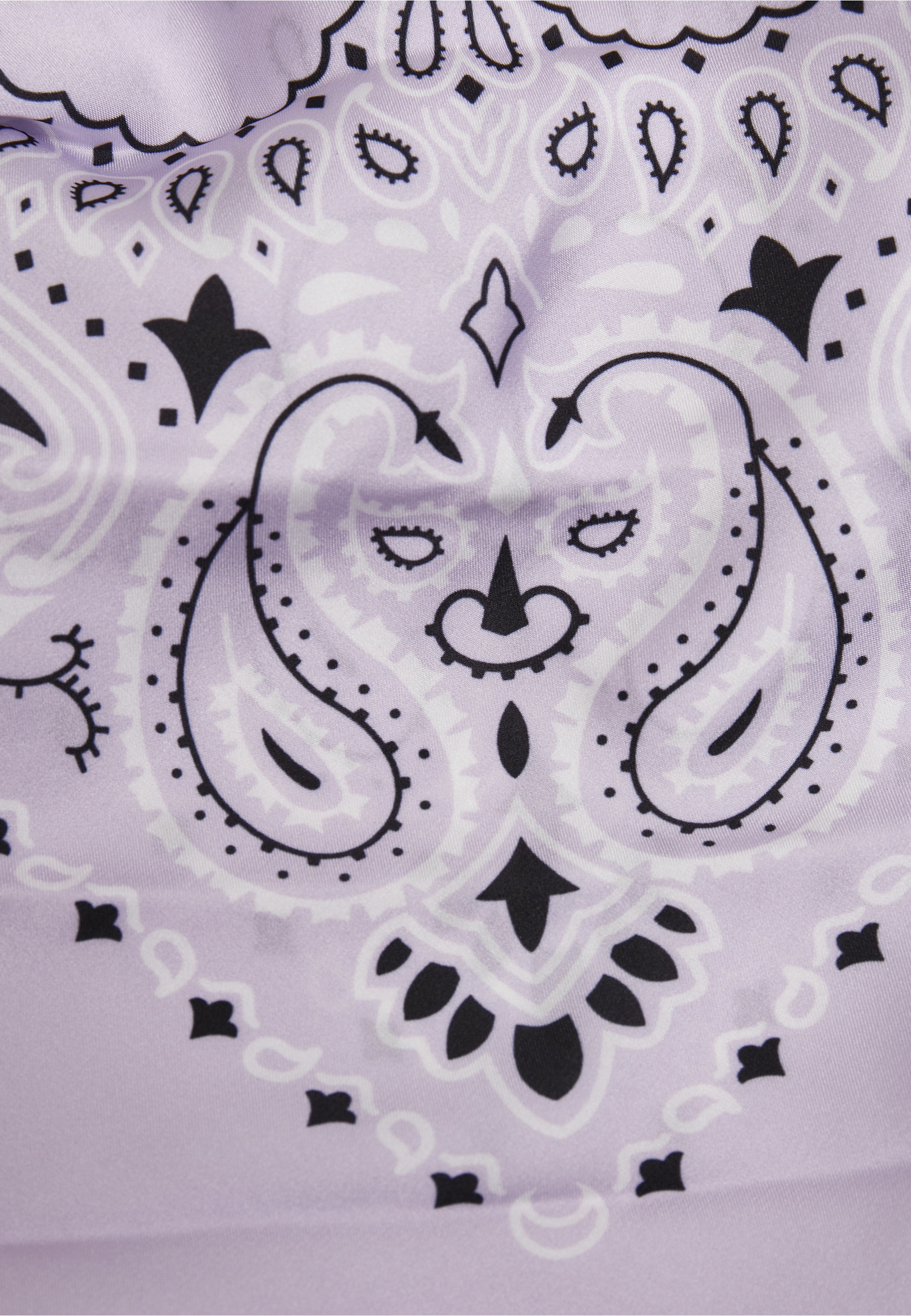 URBAN CLASSICS Loop »Urban Classics Unisex Satin Bandana 2-Pack« 1 Stk.