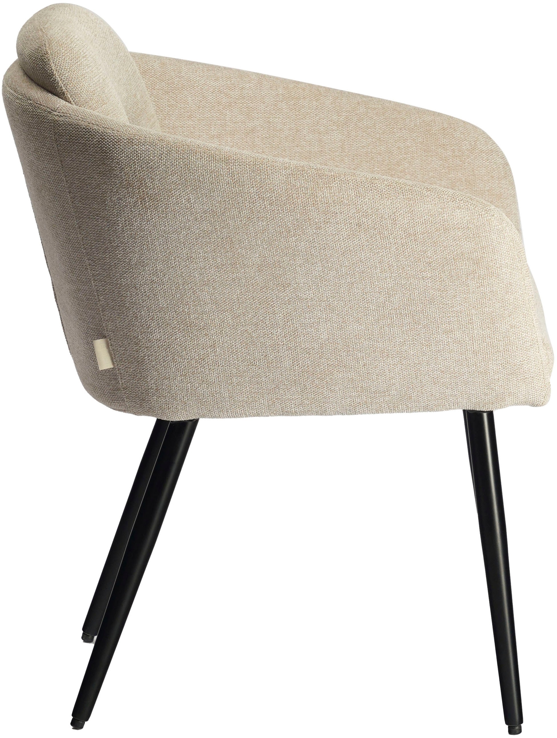 LeGer Home by Lena Gercke Esszimmerstuhl »Fleur, TOPSELLER!, OTTOs Choice« (Set) 2 Stk.Strukturstoff, ergonomisches Design, gesteppte Rückenlehne