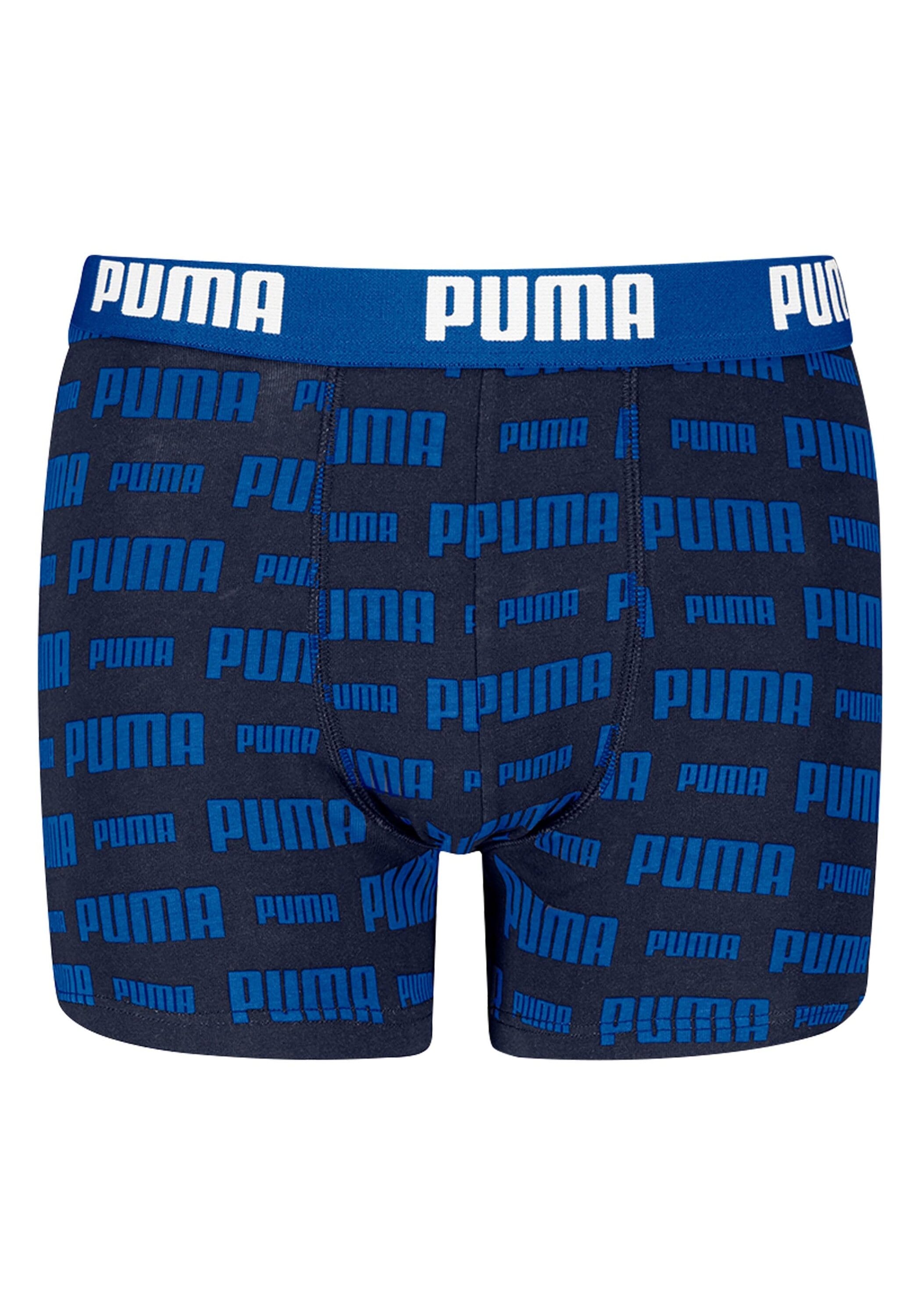 PUMA Boxershorts »Boxershort Everyday Logo Print Boxers ECOM 6P 6er Pack«