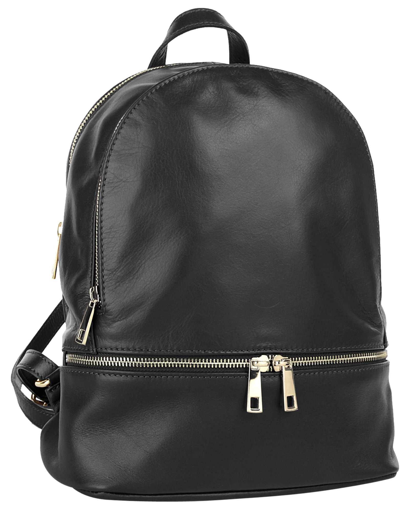 Piké Cityrucksack, echt Leder, Made in Italy