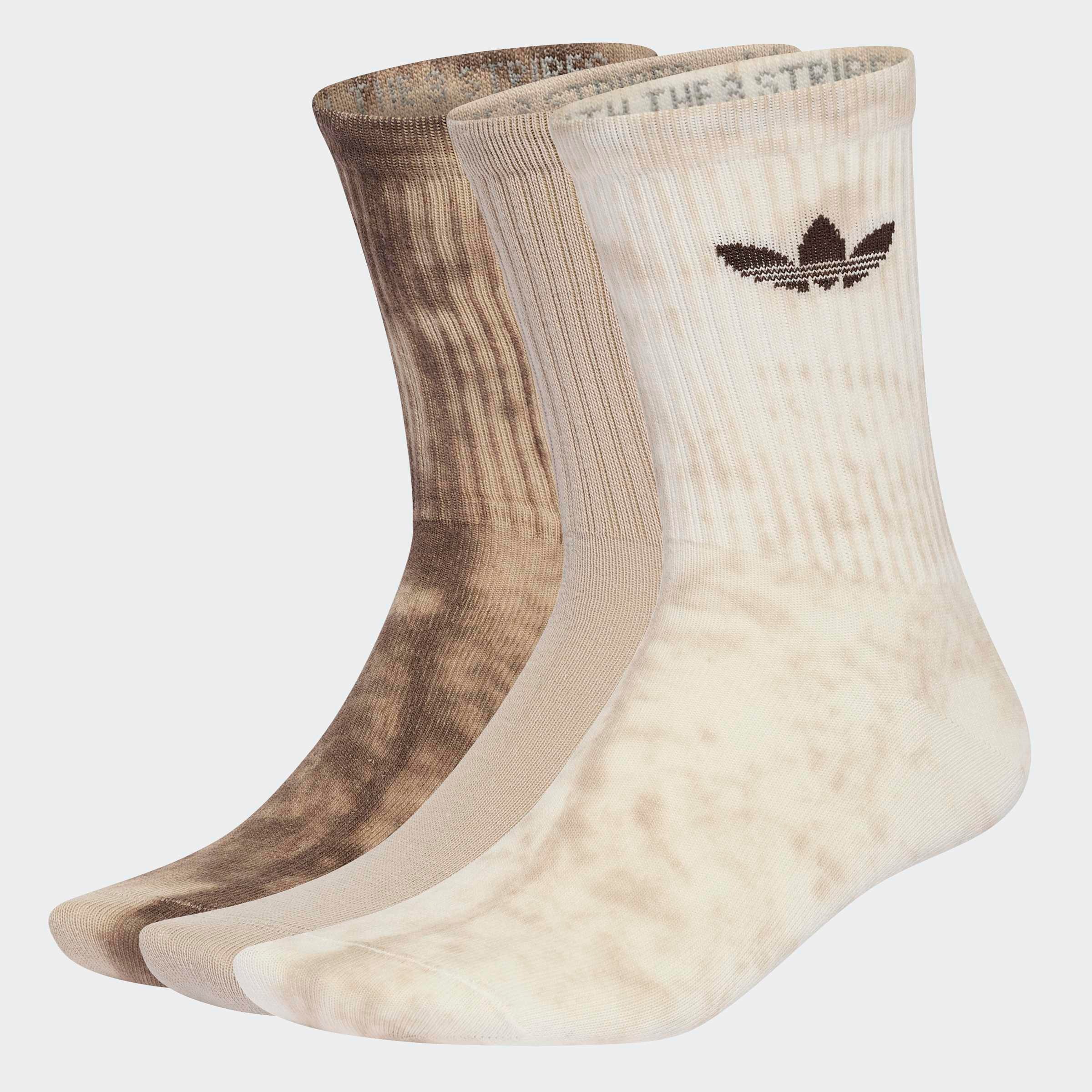 adidas Originals Sportsocken "TIE DYE CREW, 3 PAAR" 3 Paar tlg. für sportive Aktivitäten und Laufen, mit Batikfärbetechnik
