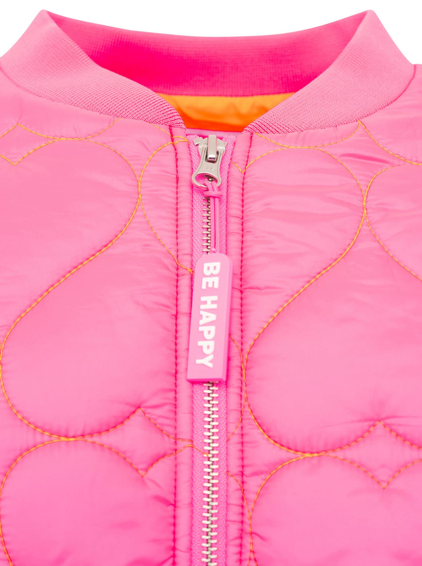 Zwillingsherz Bomberjacke »"Be Happy"« ohne Kapuze