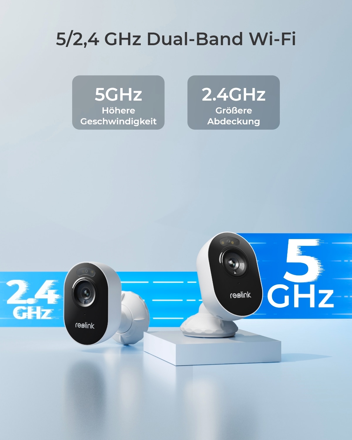 Reolink Überwachungskamera »Lumus Series E430 WiFi-Outdoor«, Außenbereich