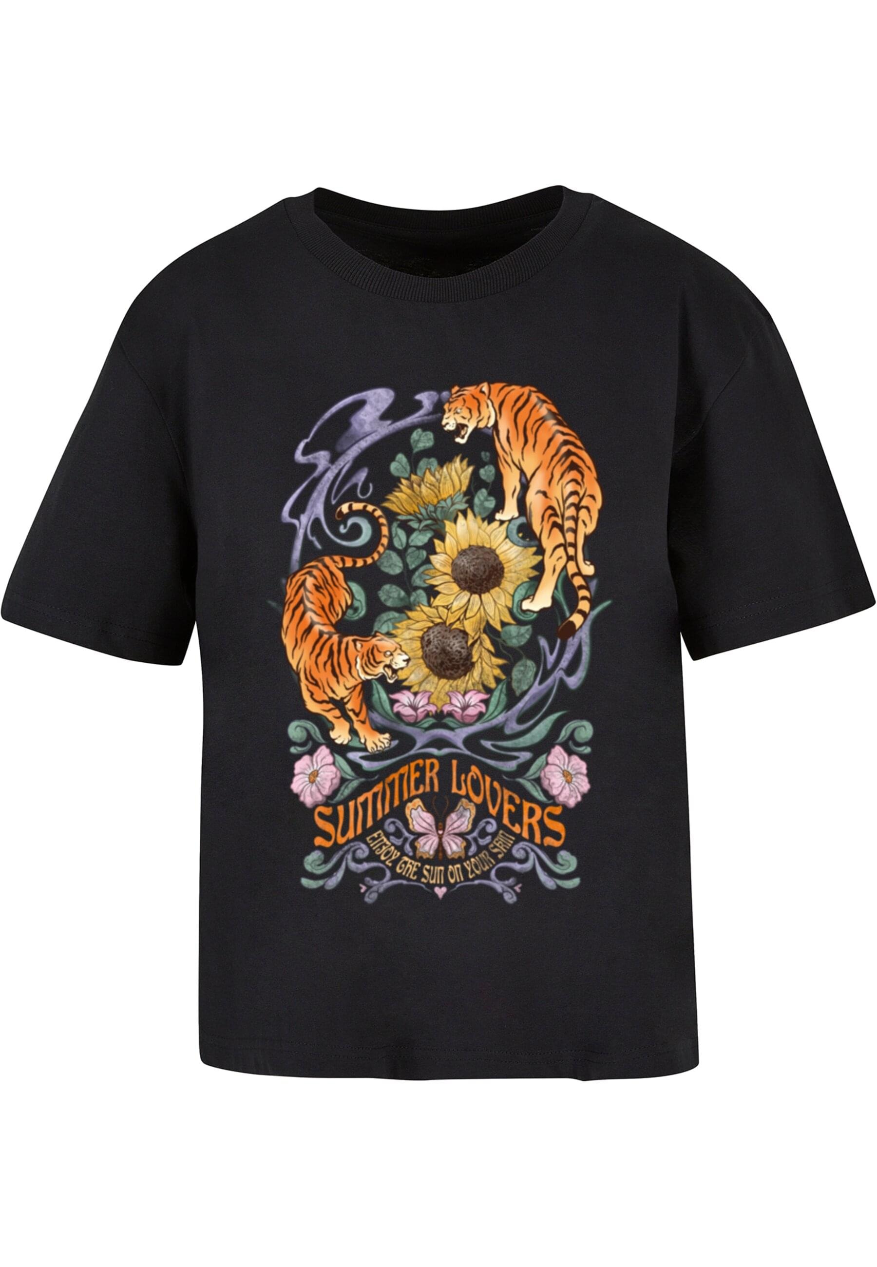 Miss Tee T-Shirt "Miss Tee Damen Summer Lovers Tee" 1 Stk. günstig online kaufen