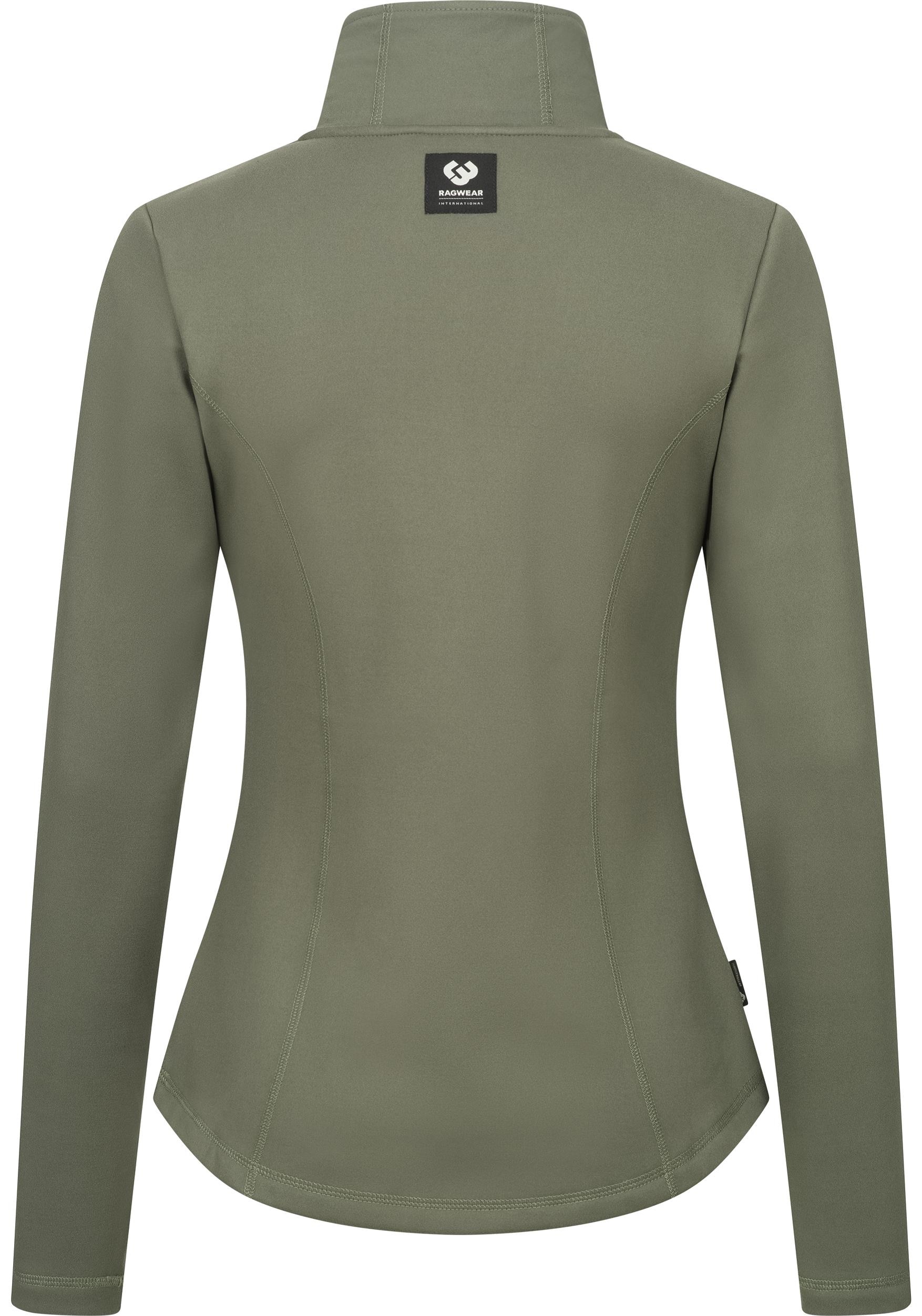 Ragwear Sweatjacke »Saskie«, Modische Damen Kapuzenjacke mit kuschlig weichem Innenfutter