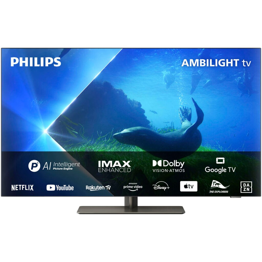 Philips LED-Fernseher »48OLED808/12«, 122 cm/48 Zoll, 4K Ultra HD, Smart-TV-Android TV