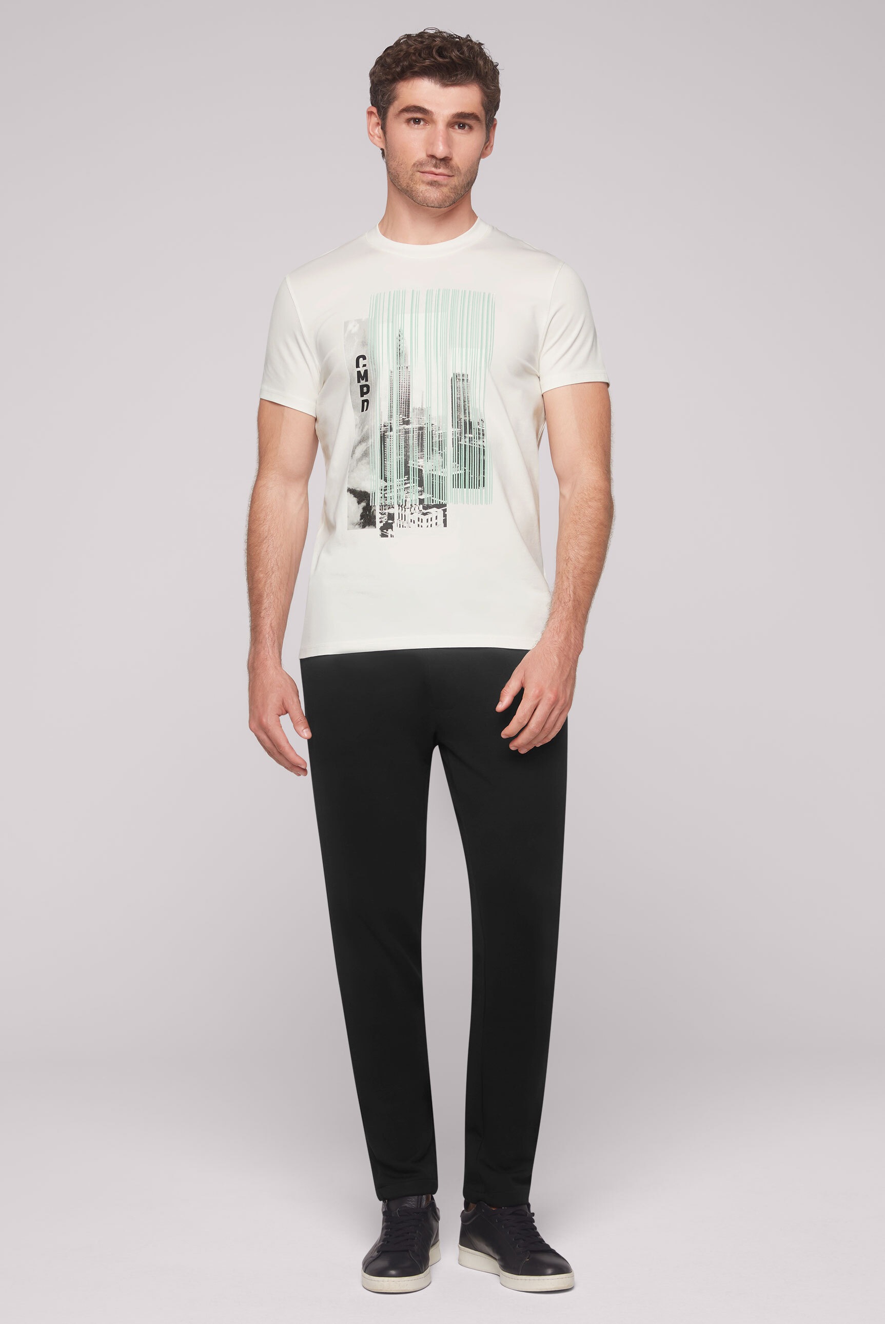 CMPD Rundhalsshirt, mit Baumwolle