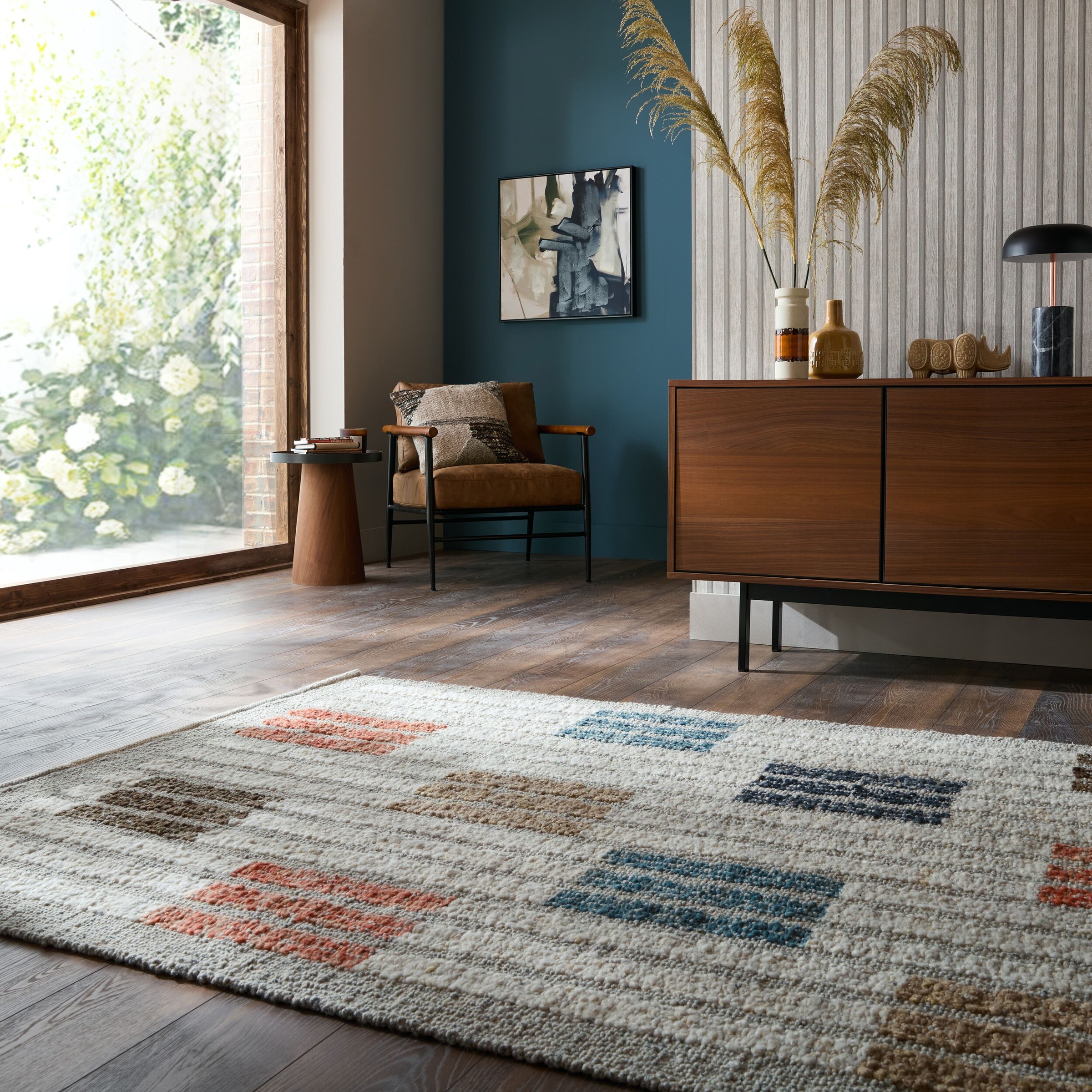 FLAIR RUGS Teppich "ALDER BOUCLE BLOCKS" rechteckig 0 mm Höhe
