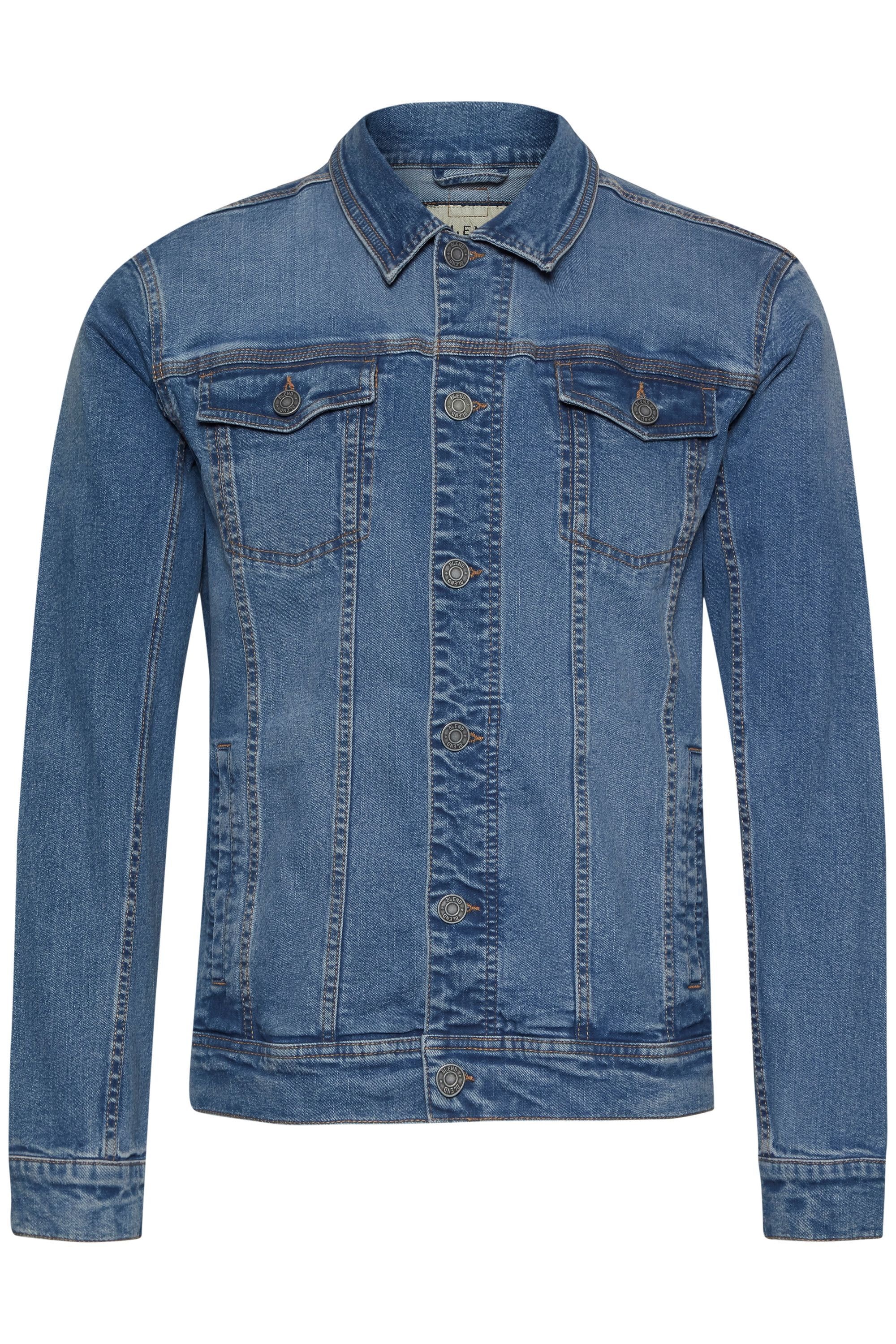 Blend Jeansjacke »BLEND BHNaril«, ohne Kapuze