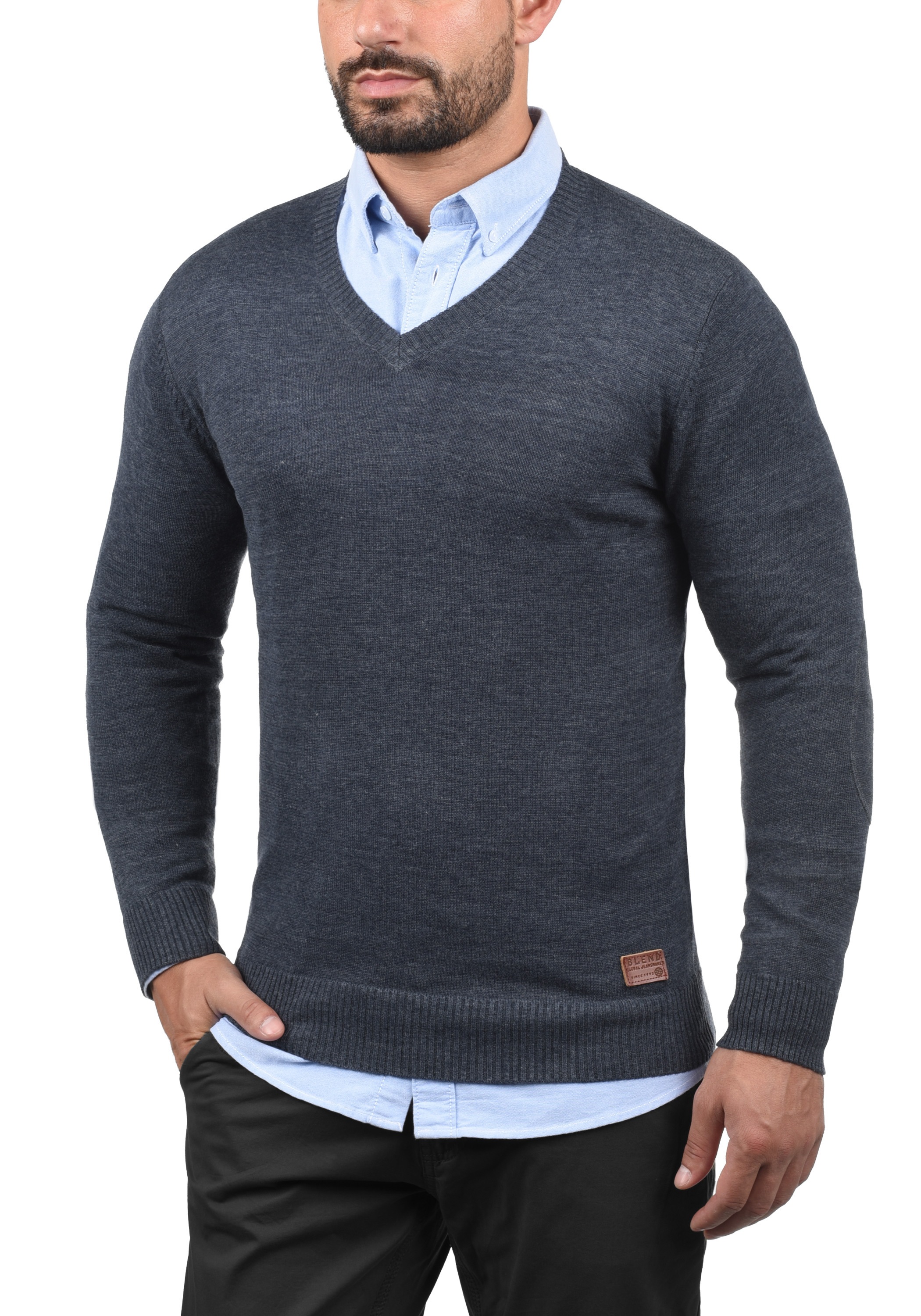 Thumbnail - Blend Strickfleece-Pullover "Strickpullover BHLasse"