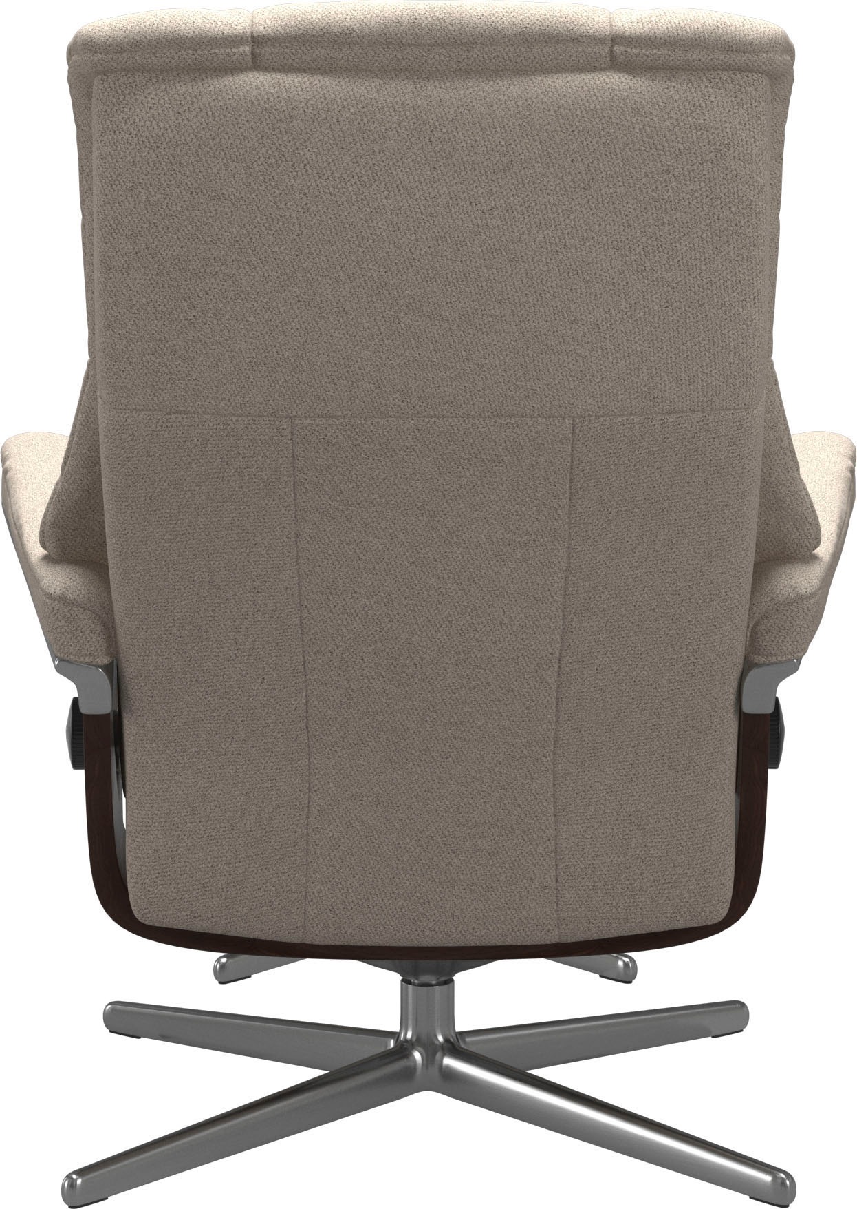 Stressless® Fußhocker »Mayfair«, mit Cross Base, Größe S, M & L, Holzakzent Braun