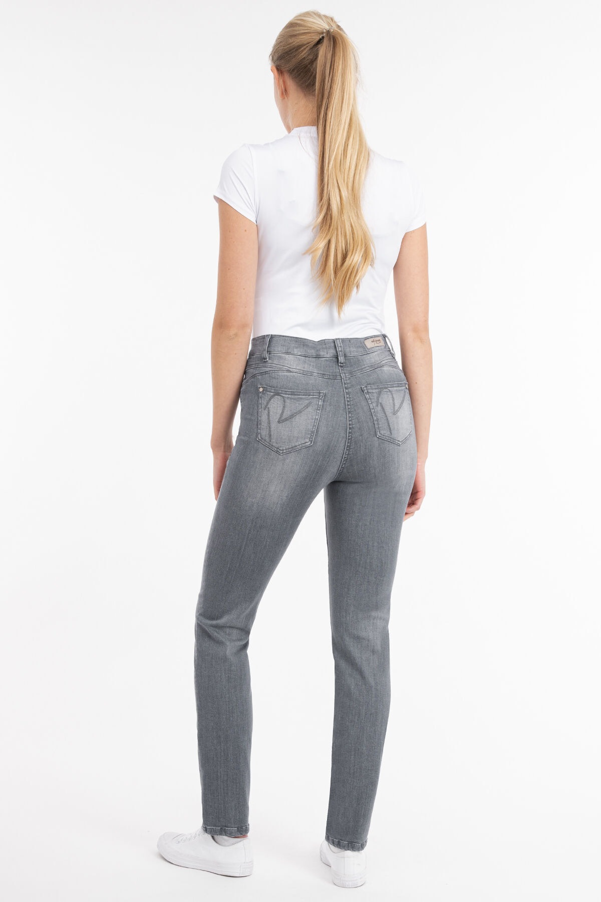 Recover Pants 5-Pocket-Jeans »Ramona«, mit Stickerei auf den Gesäßtaschen