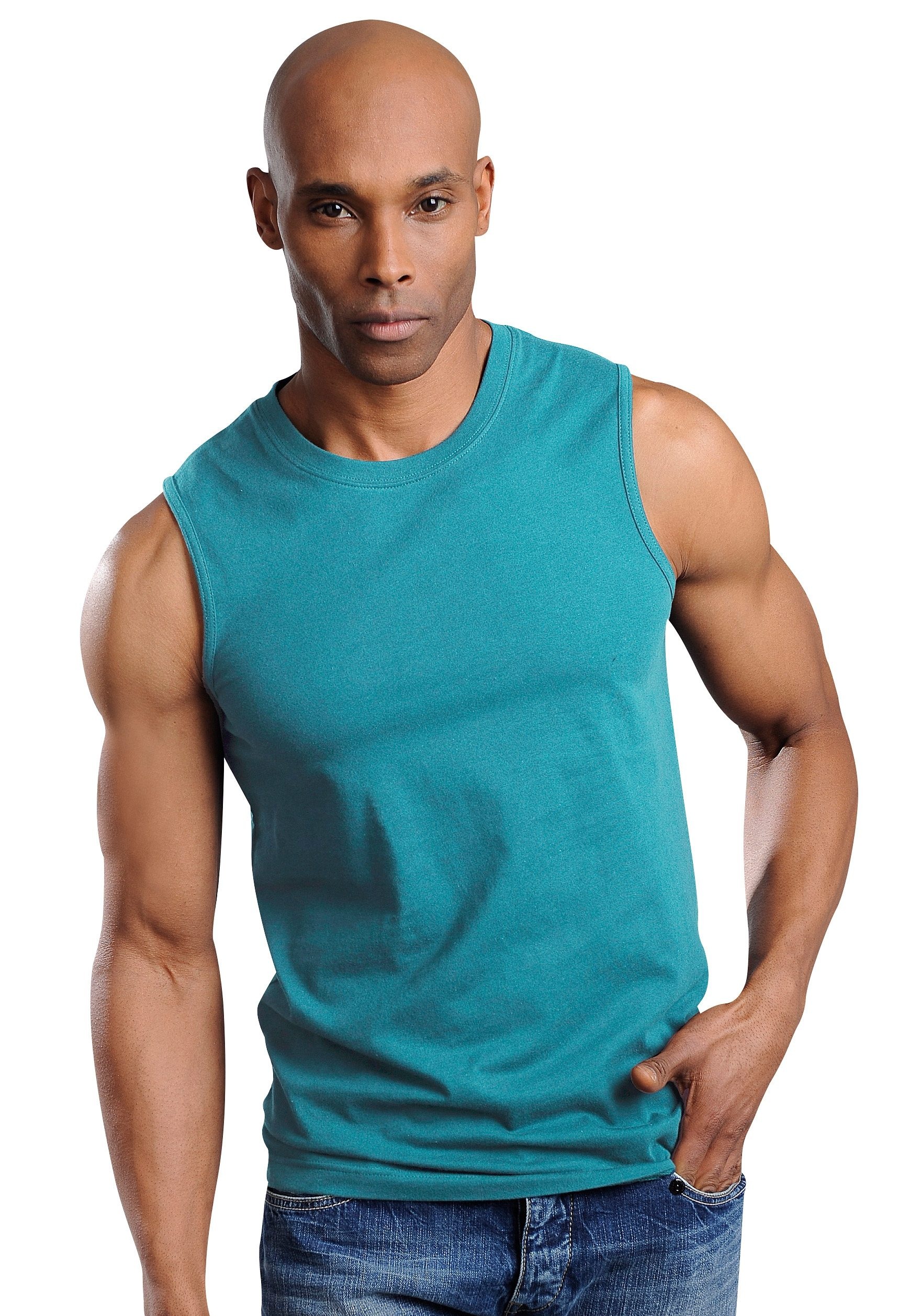 H.I.S Muscleshirt, (Packung, 3 tlg.), mit Rundhalsausschnitt günstig online kaufen