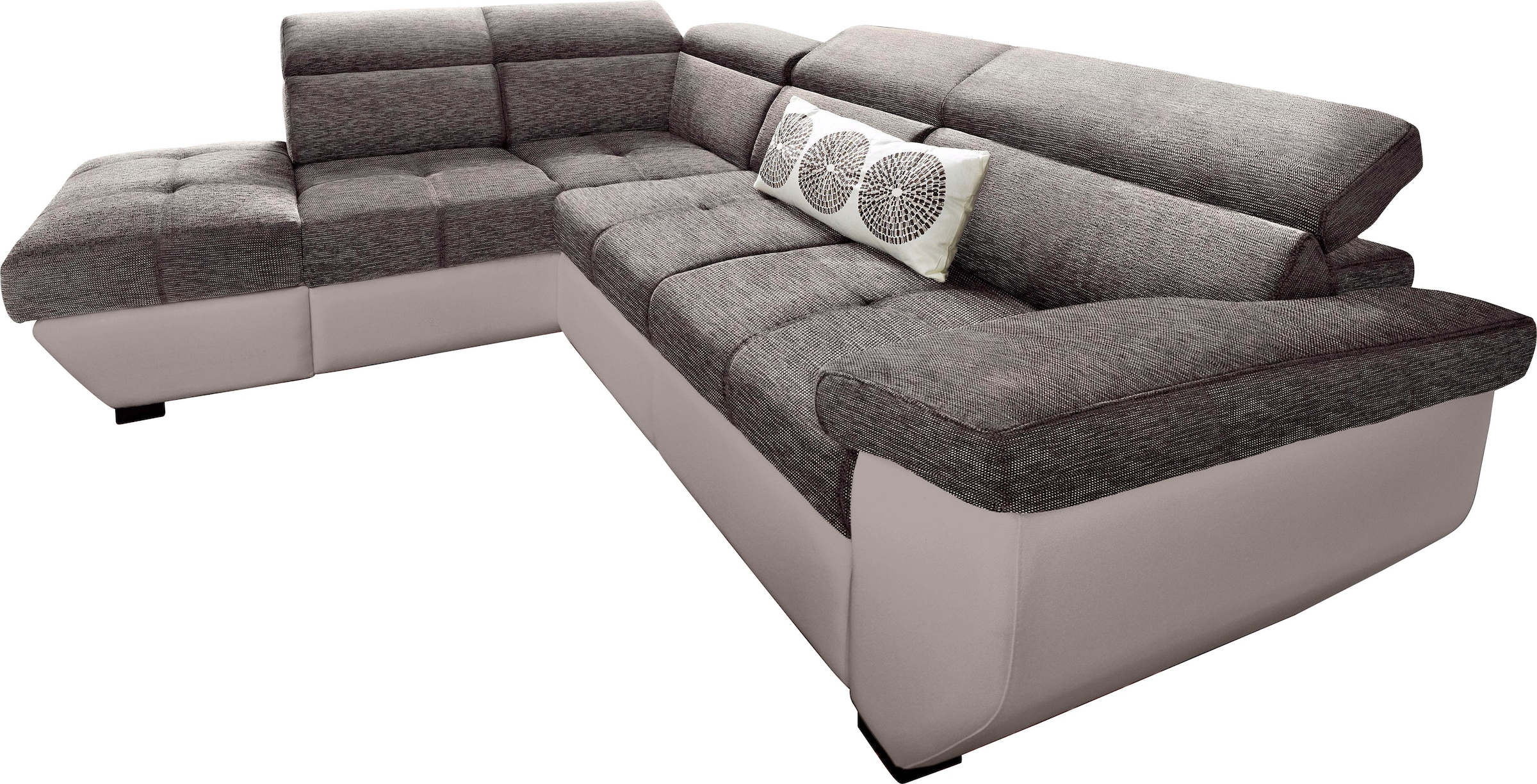 COTTA Ecksofa "Speedway L-Form" mit Kopfteilverstellung, wahlweise mit Bett günstig online kaufen