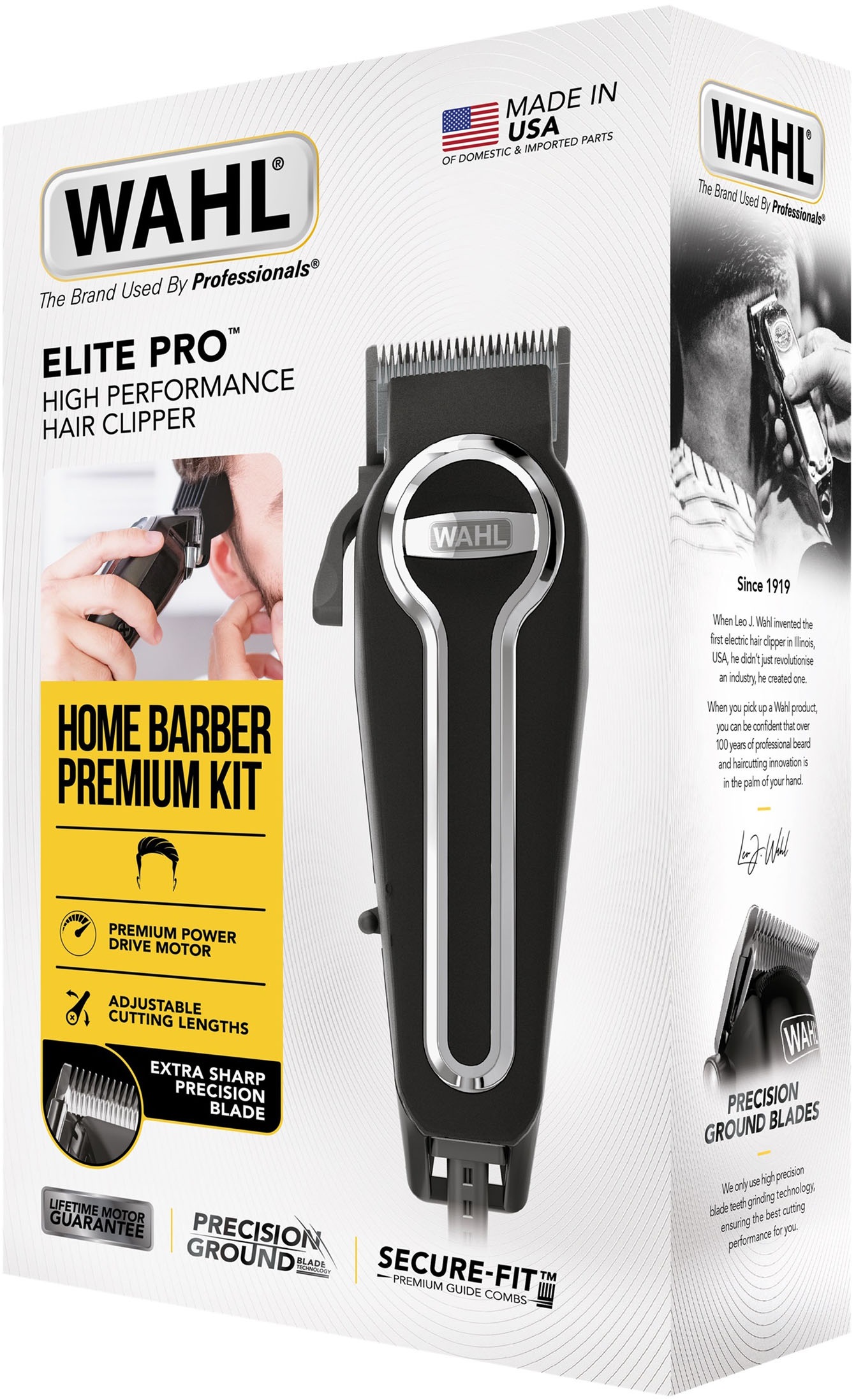 Wahl Haarschneider »Elite Pro 20106.0460«, 10 Aufsätze, Netz-Haarschneideset