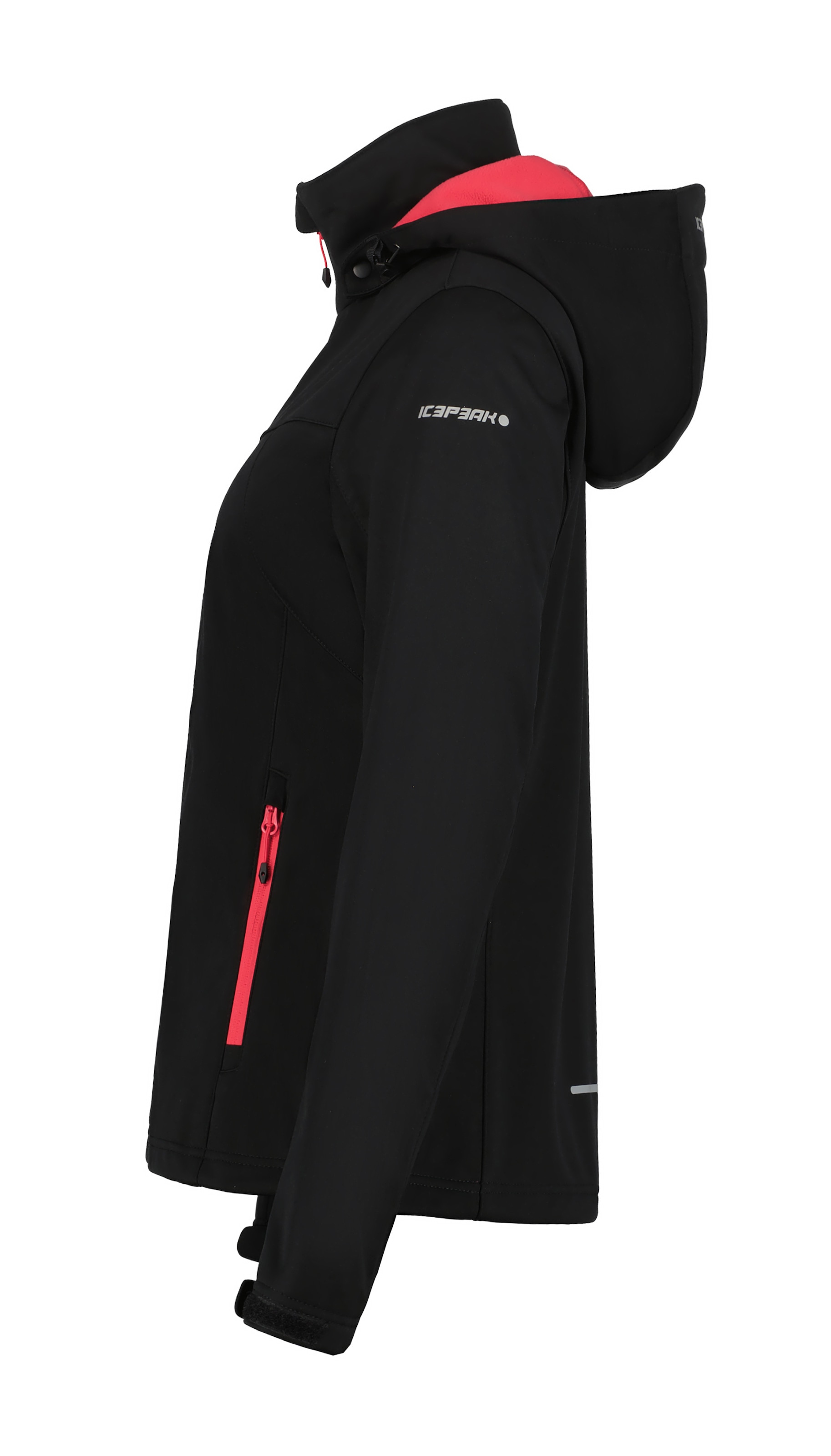 Icepeak Softshelljacke »D SOFTSHELLJACKE BOISE«, (1 St.), mit Kapuze, Wasserdicht & Winddicht