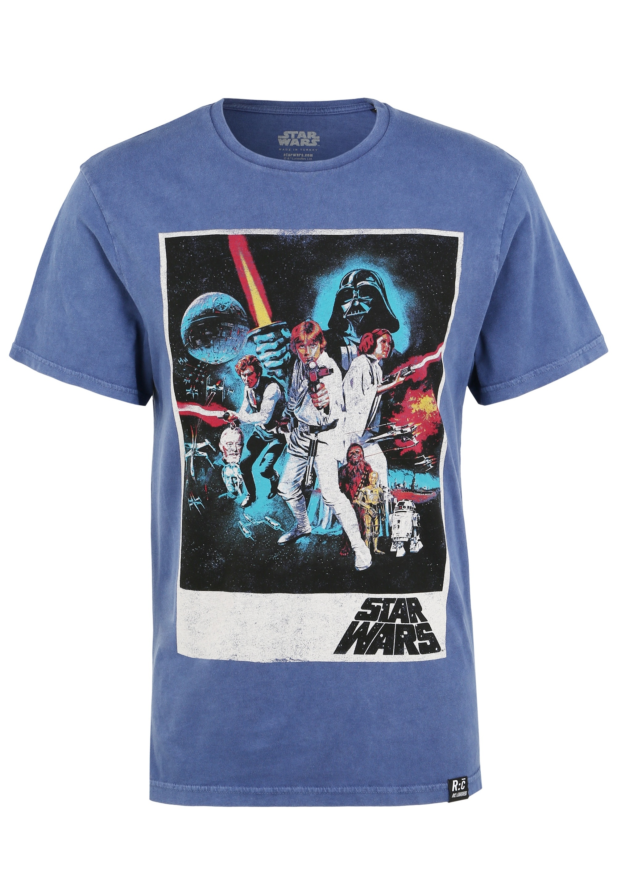Recovered T-Shirt »Star Wars Classic New Hope«, (1 tlg.), mit coolem Star Wars-Print