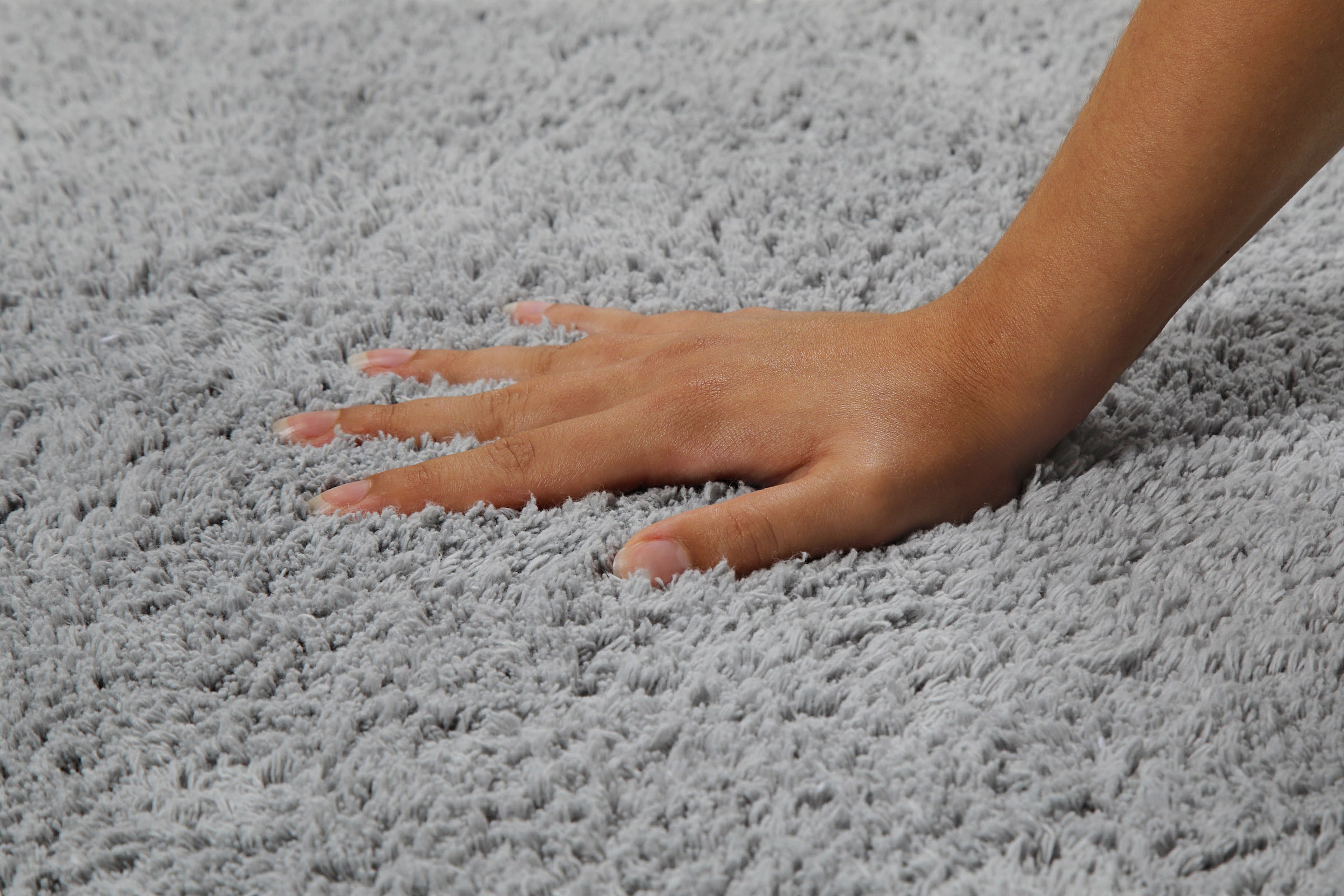 my home Badematte »Kian«, fußbodenheizungsgeeignet, Badvorleger, Badteppich aus 100%Baumwolle, weich, waschbar, saugfähig