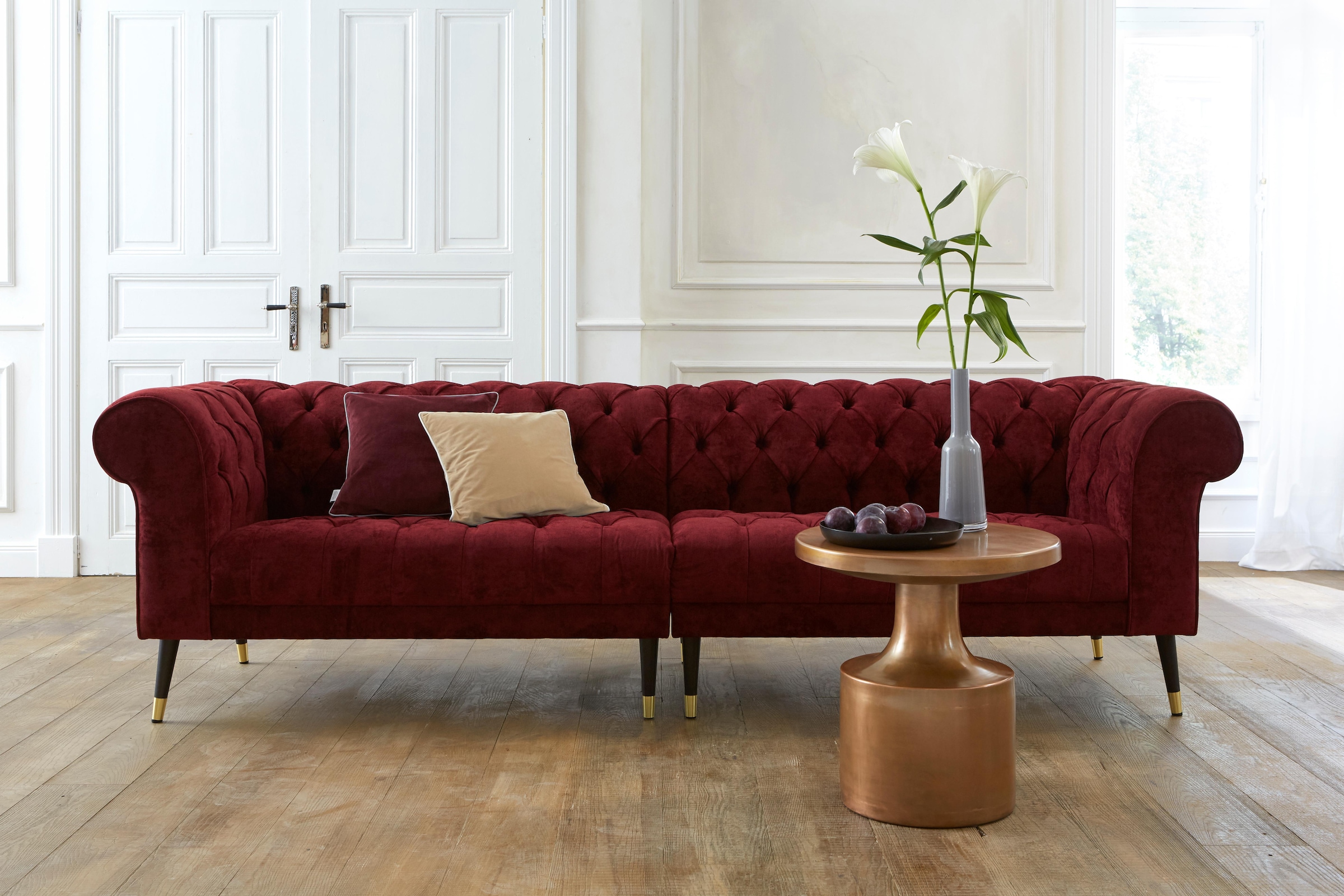 Guido Maria Kretschmer Home&Living Chesterfield-Sofa "Tinnum" günstig online kaufen