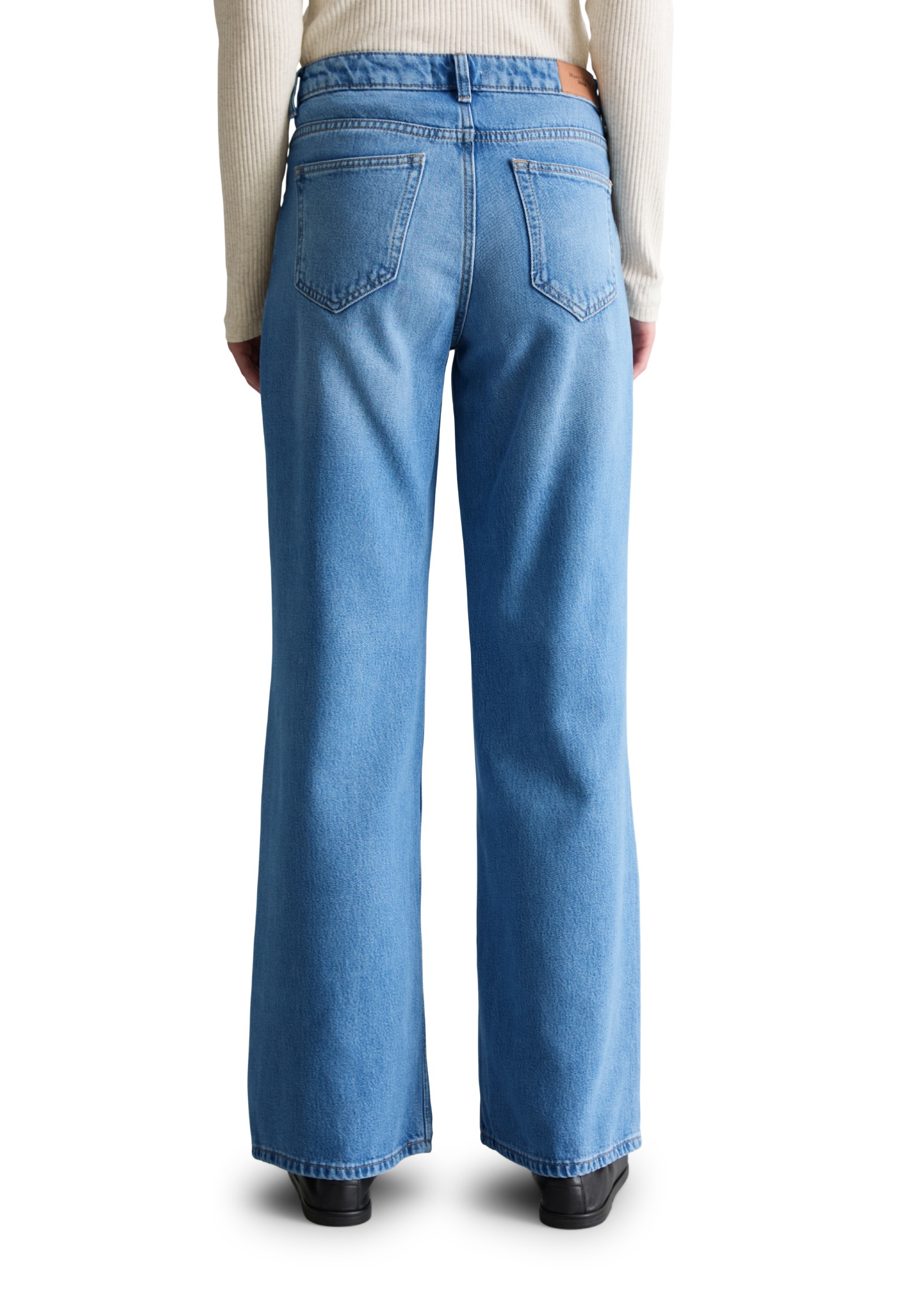 Thumbnail - Marc OPolo DENIM Schlagjeans "aus Lyocell-Mix ohne Stretch"