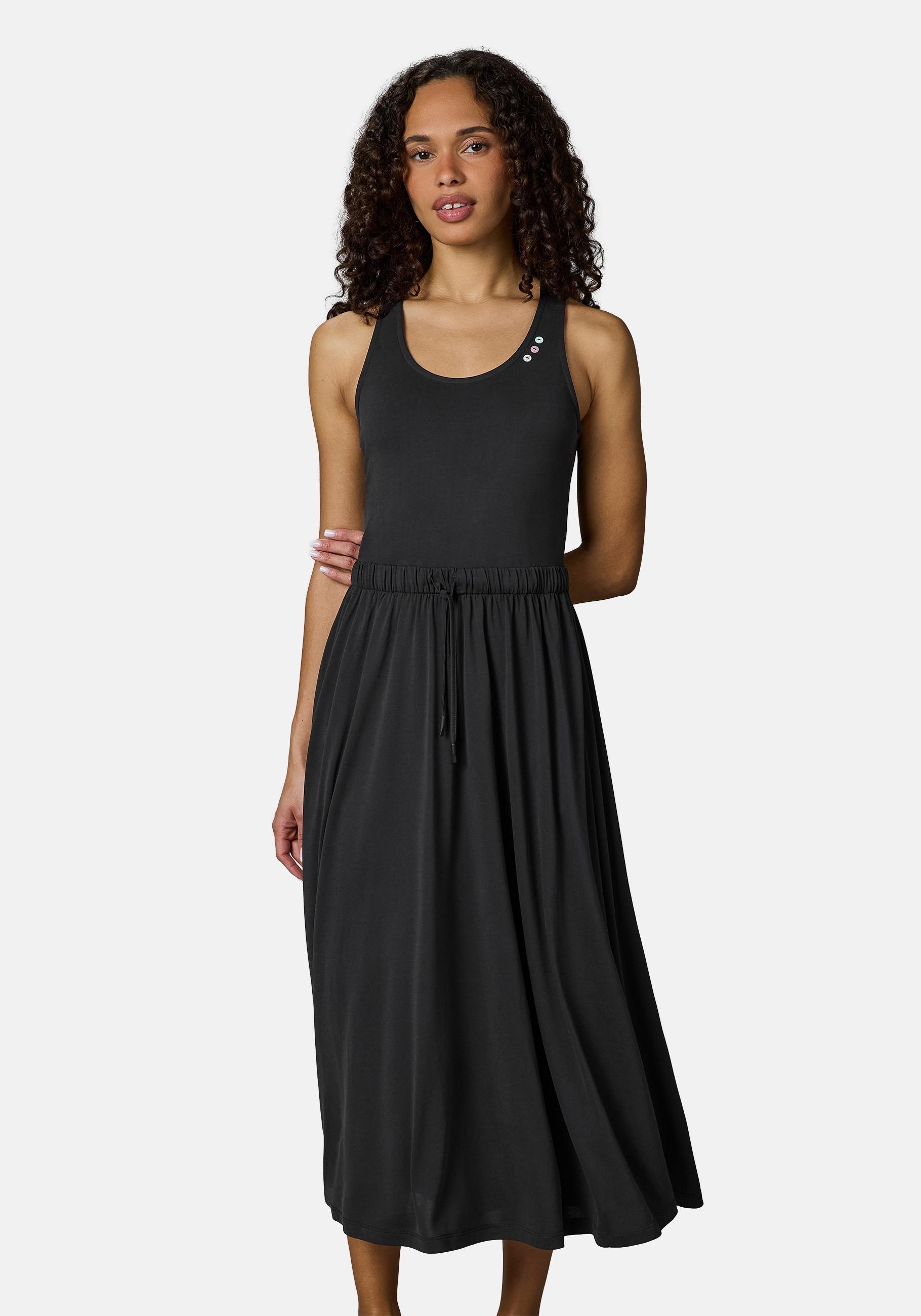 Ragwear Shirtkleid "Mauglia YOUMODO" Eingrifftaschen Sommerkleid mit Trägern und Taillenzugband