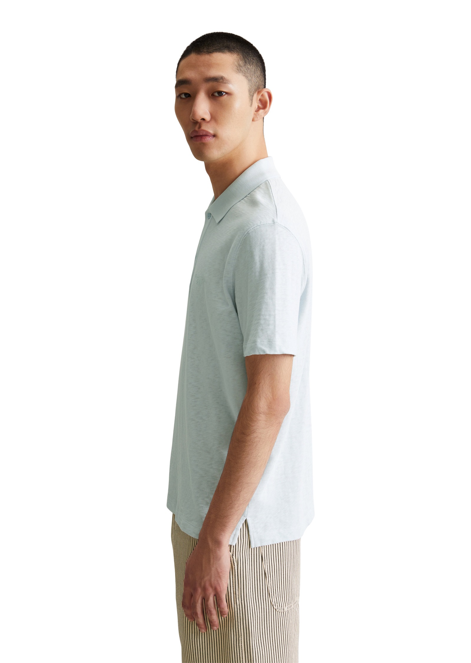 Marc O'Polo DENIM Poloshirt »aus reiner Bio-Baumwolle«