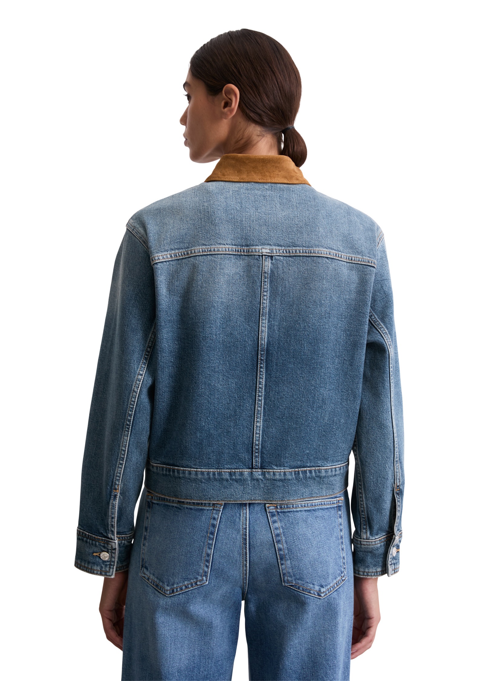 Thumbnail - Marc OPolo Jeansjacke "aus Circulose" ohne Kapuze