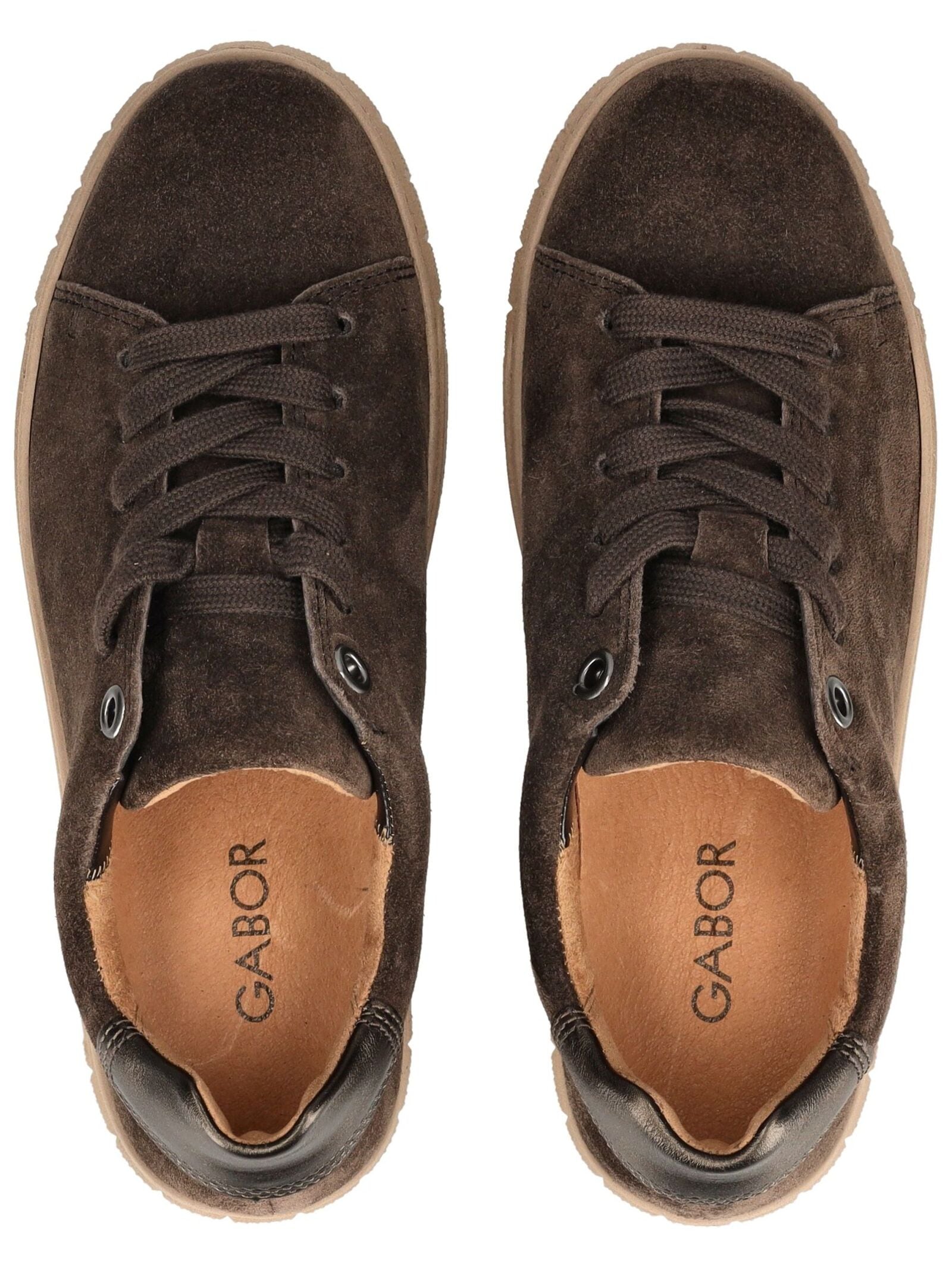 Gabor Plateausneaker »Gabor Sneaker Veloursleder«