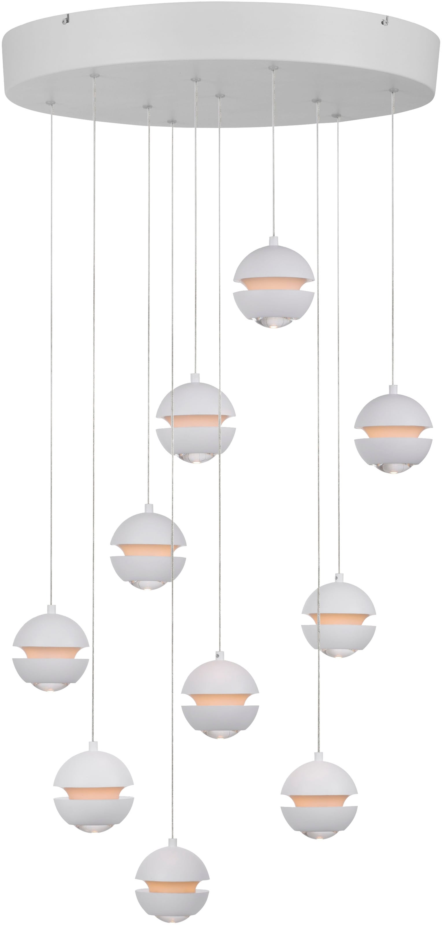 SCHÖNER WOHNEN-Kollektion LED Pendelleuchte »LINI« LED-Board 1 Stk. Warmweiß SCHÖNER WOHNEN Kollektion, 3-Stufen Dimmer, Comfort-Lift