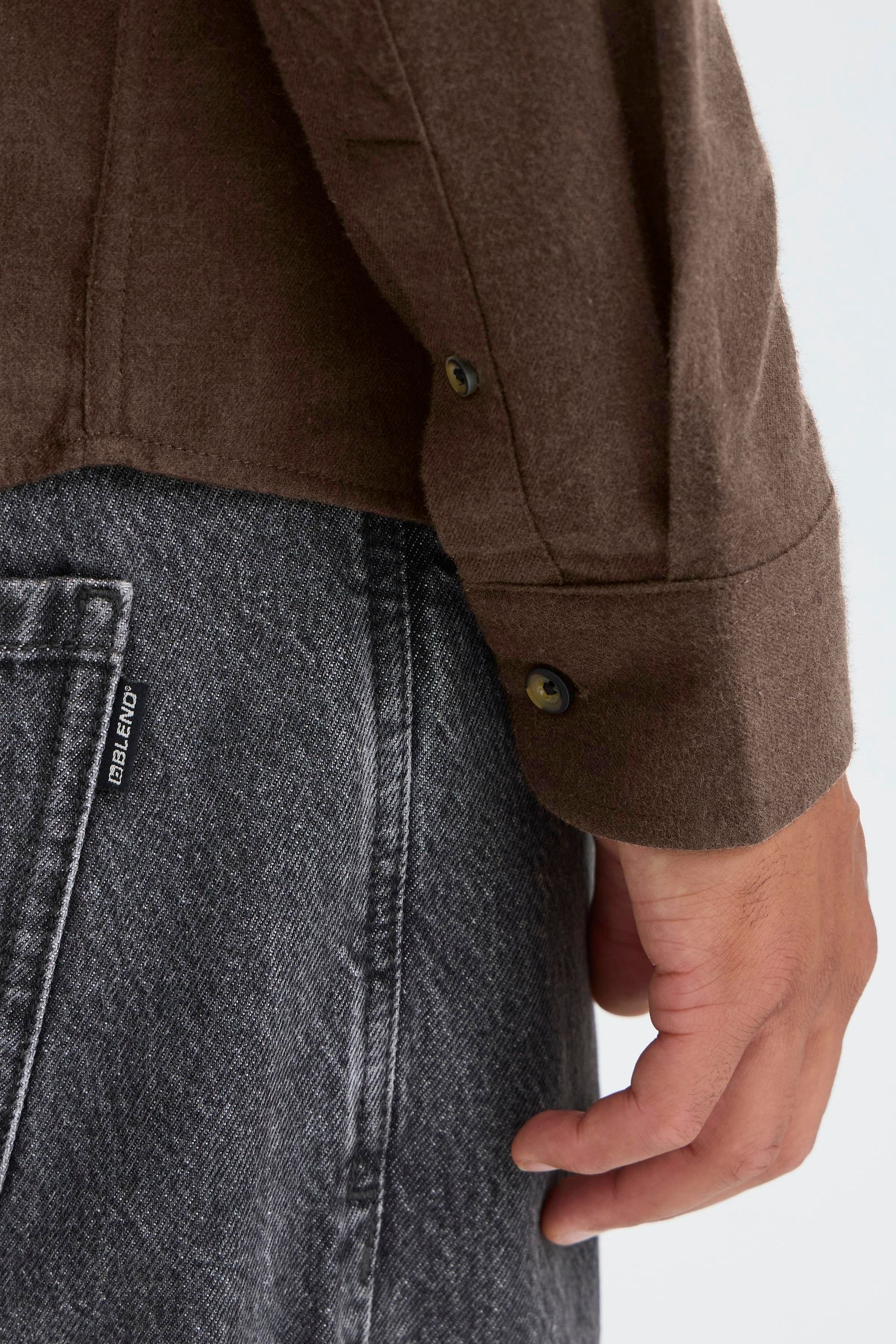 Blend Langarmhemd »BHBurley«, Stilvolles Langarmhemd
