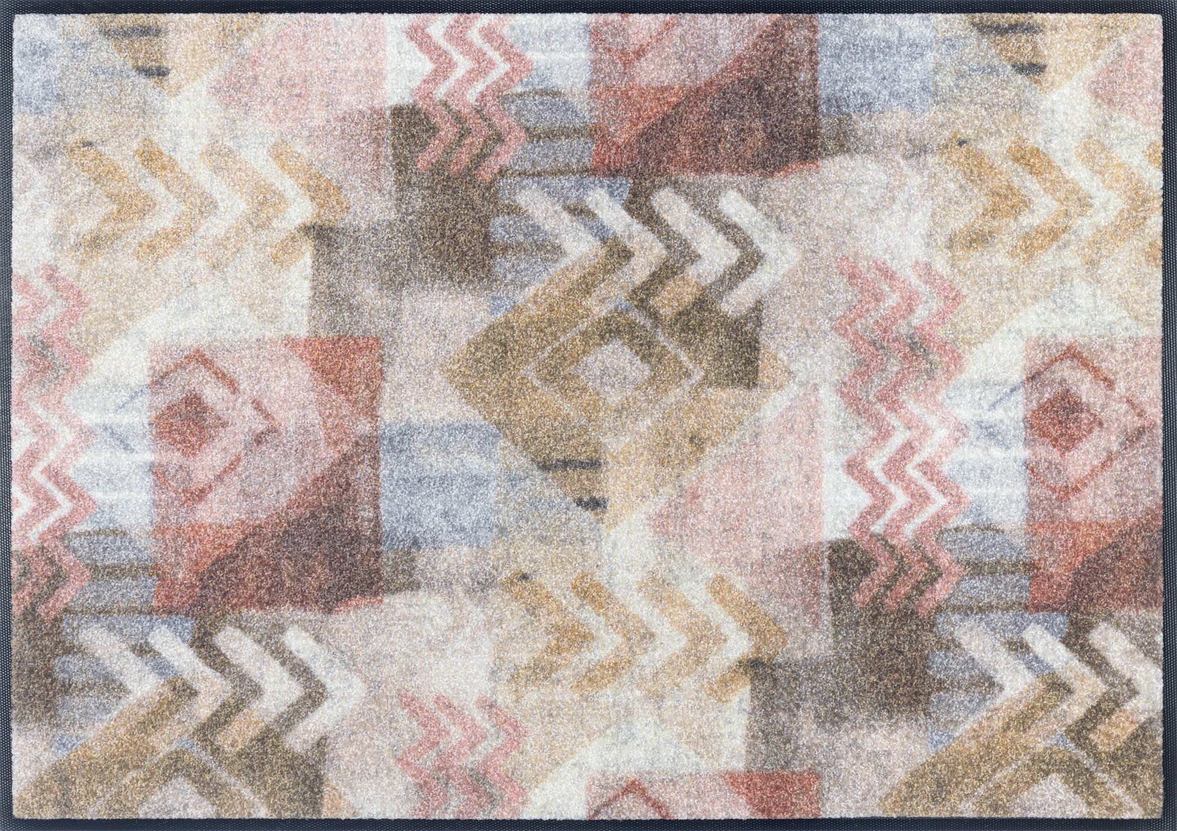 wash+dry by Kleen-Tex Fußmatte "Timesign" rechteckig 7 mm Höhe günstig online kaufen