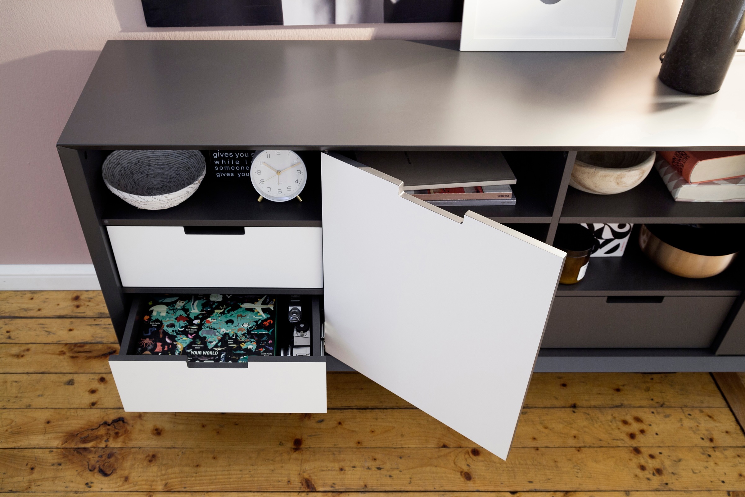 MCA furniture Highboard »Netanja«, Breite ca. 137 cm