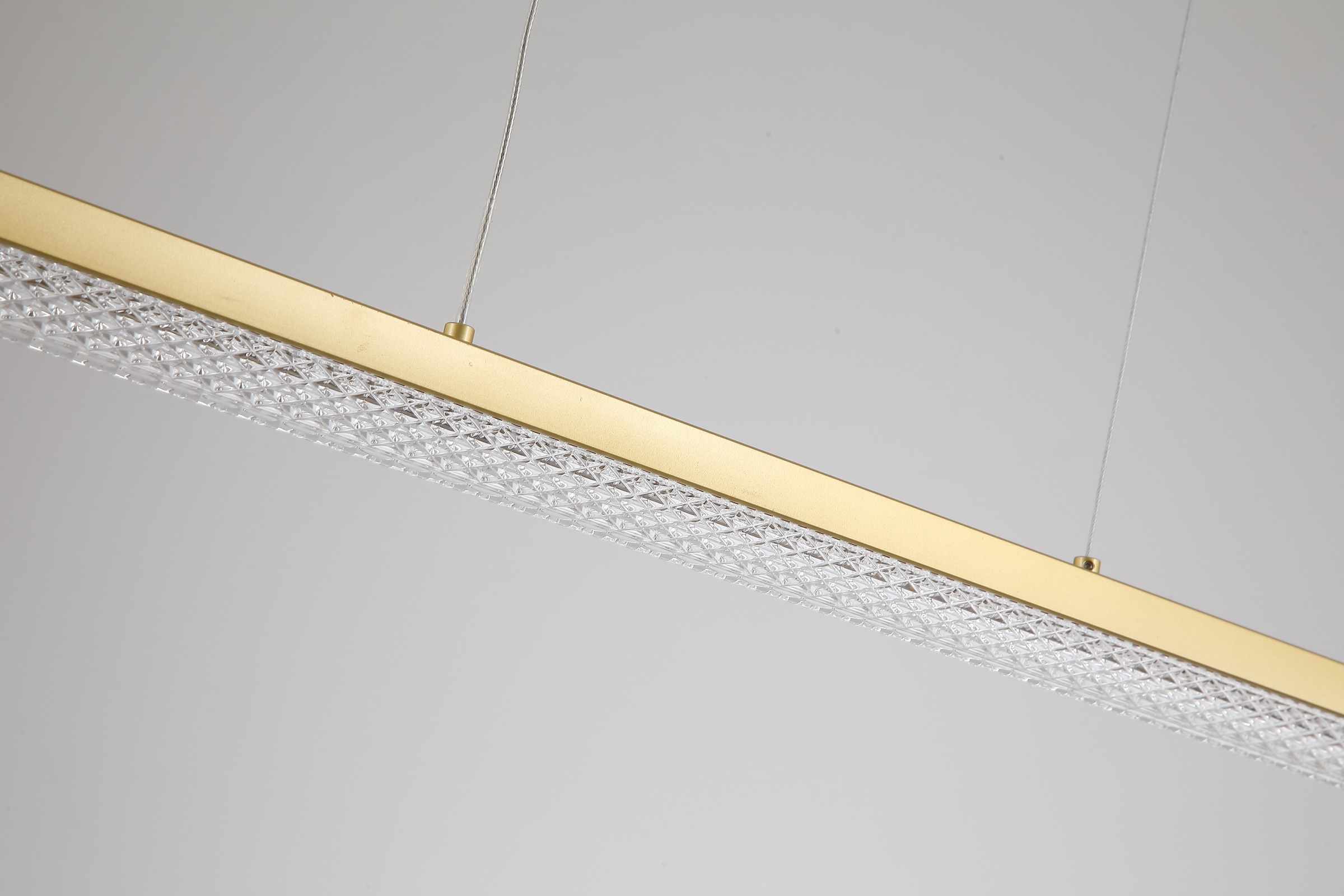 Searchlight LED Pendelleuchte »Madeleine LED-Pendelleuchte, Goldmetall« LED-Modul 1 Stk.