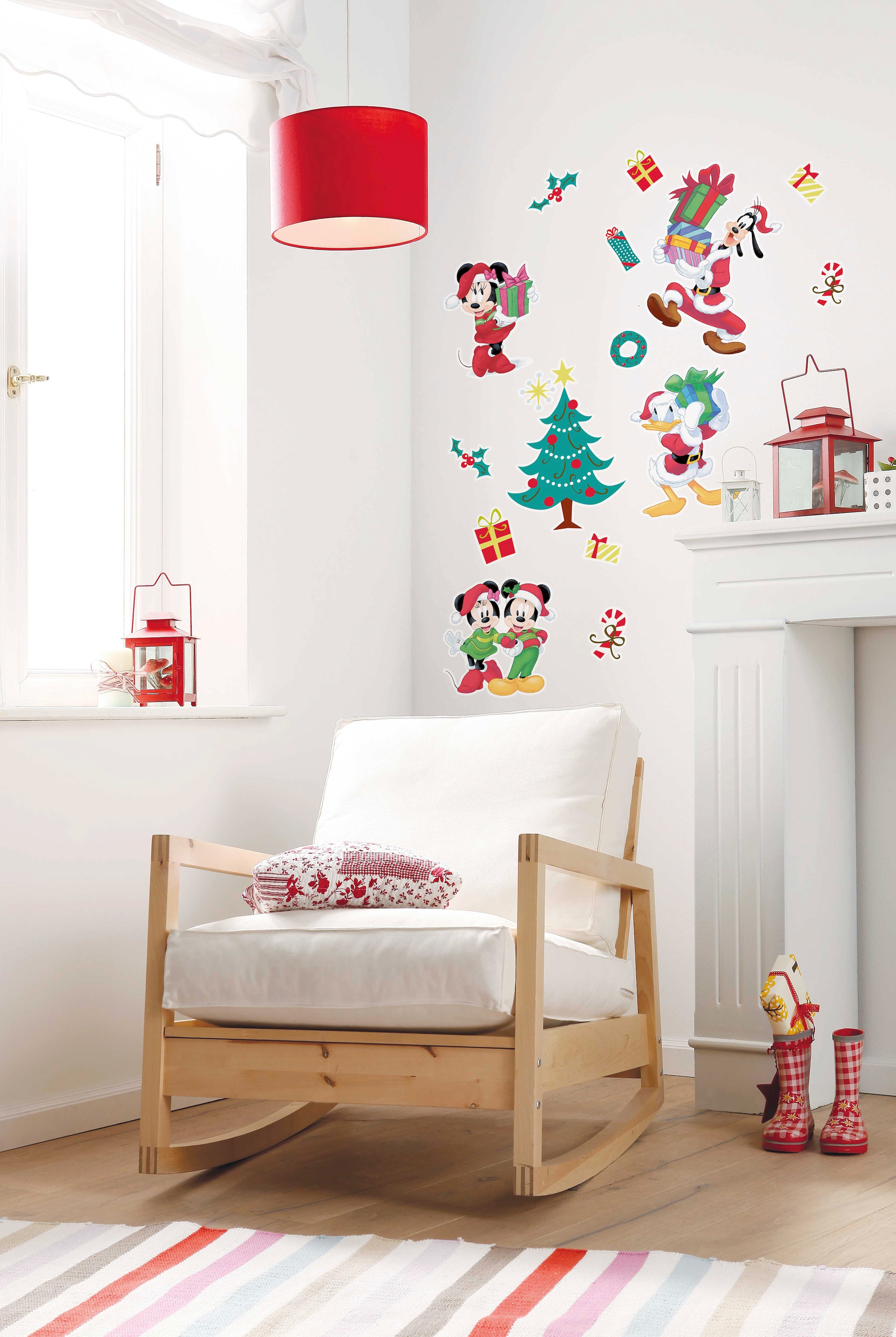 Komar Wandsticker »Mickey cm 50x70 Christmas Höhe), x Presents«, Wandtattoo BAUR St.), (Breite | (1 selbstklebendes