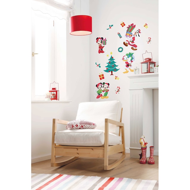 Komar Wandsticker »Mickey Christmas Presents«, (1 St.), 50x70 cm (Breite x  Höhe), selbstklebendes Wandtattoo | BAUR