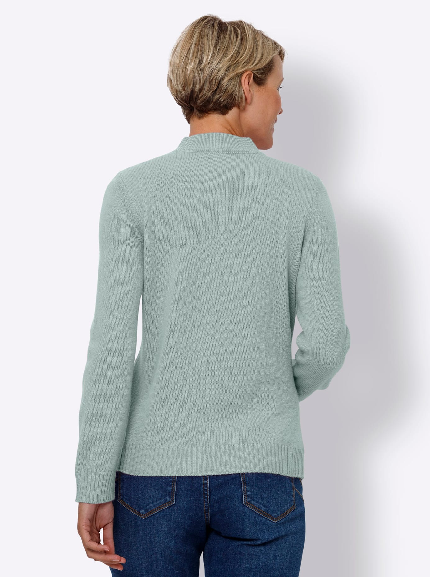 Classic Basics Stehkragenpullover "Stehkragen-Pullover" günstig online kaufen