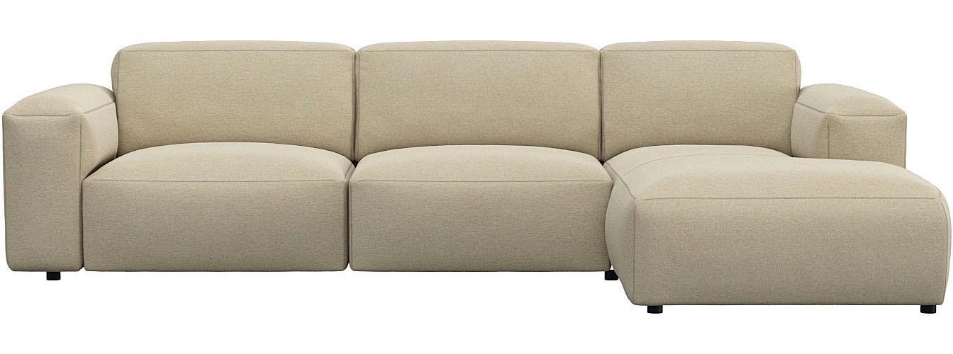 FLEXLUX Ecksofa »Lucera bequem und komfortabel durch hochwertigen Sitzaufbau, L.Form«, modern...